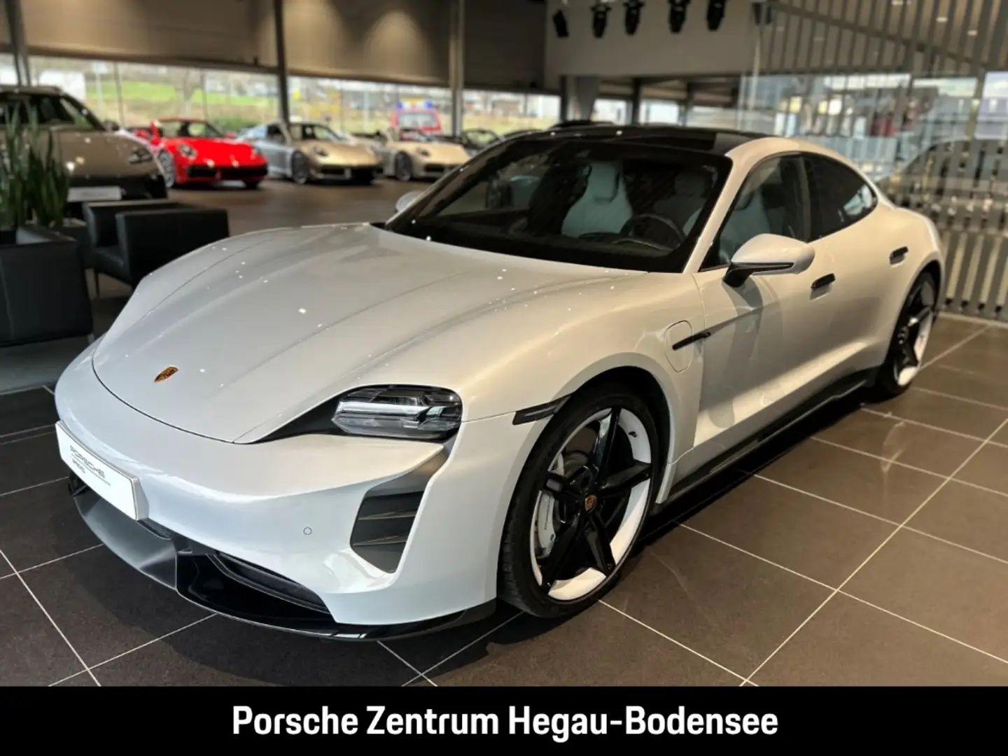 Porsche Taycan Turbo/Lederausstattung Bi-Color/eisgraumetallic Grau - 1