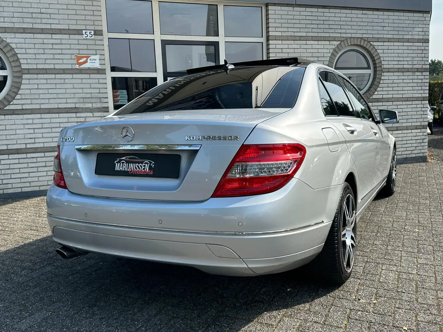 Mercedes-Benz C 200 K Business Class Elegance |Pano,Cruise,Stoelvw|| Argento - 2