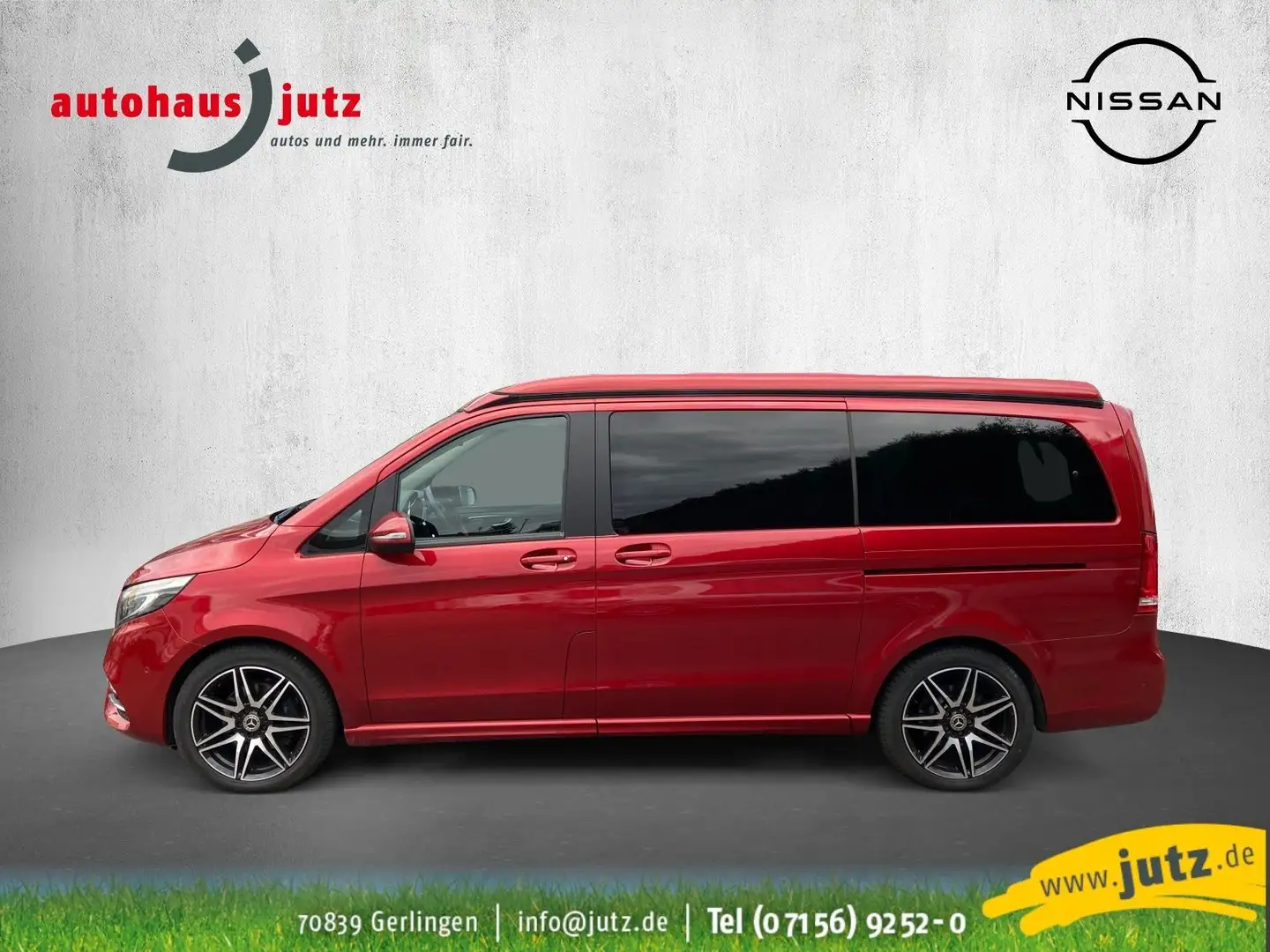 Mercedes-Benz V 300 d Marco Polo HORIZON EDITION AMG-Line 360° Rouge - 2