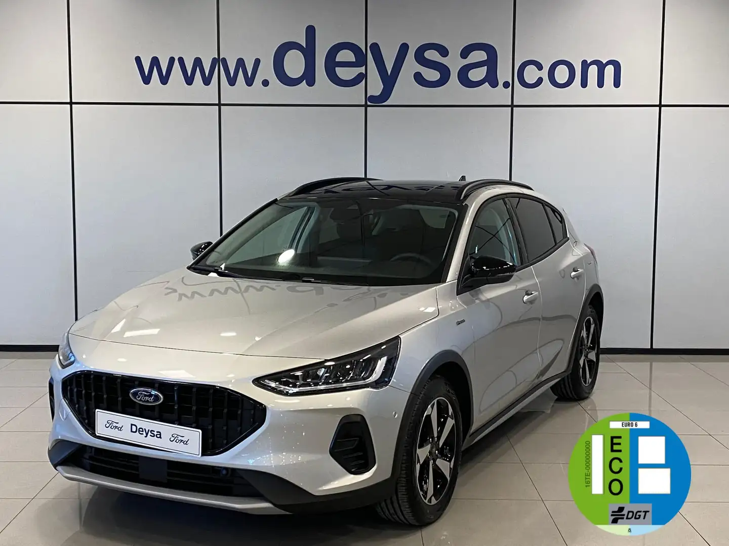 Ford Focus 1.0 Ecoboost MHEV Active X 155 Silber - 1