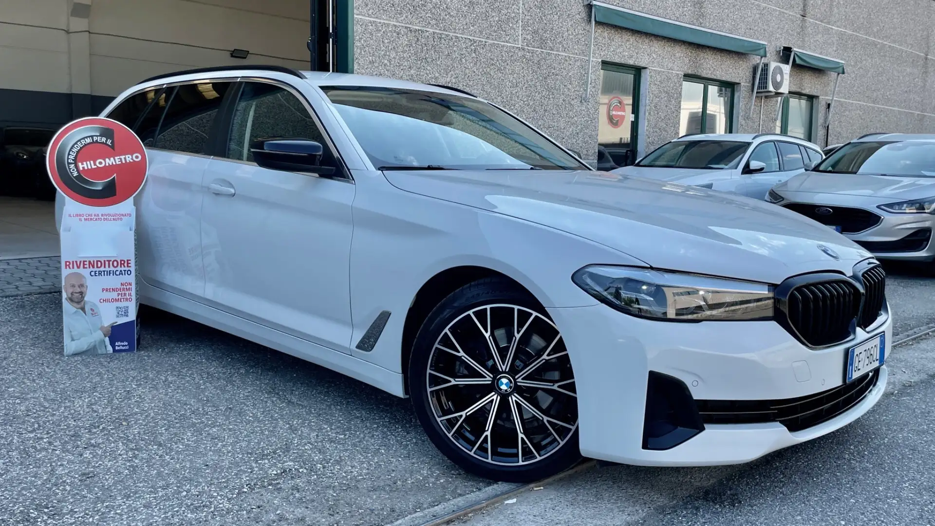BMW 520 520d 48V Touring Sport Full LED Bianco - 1