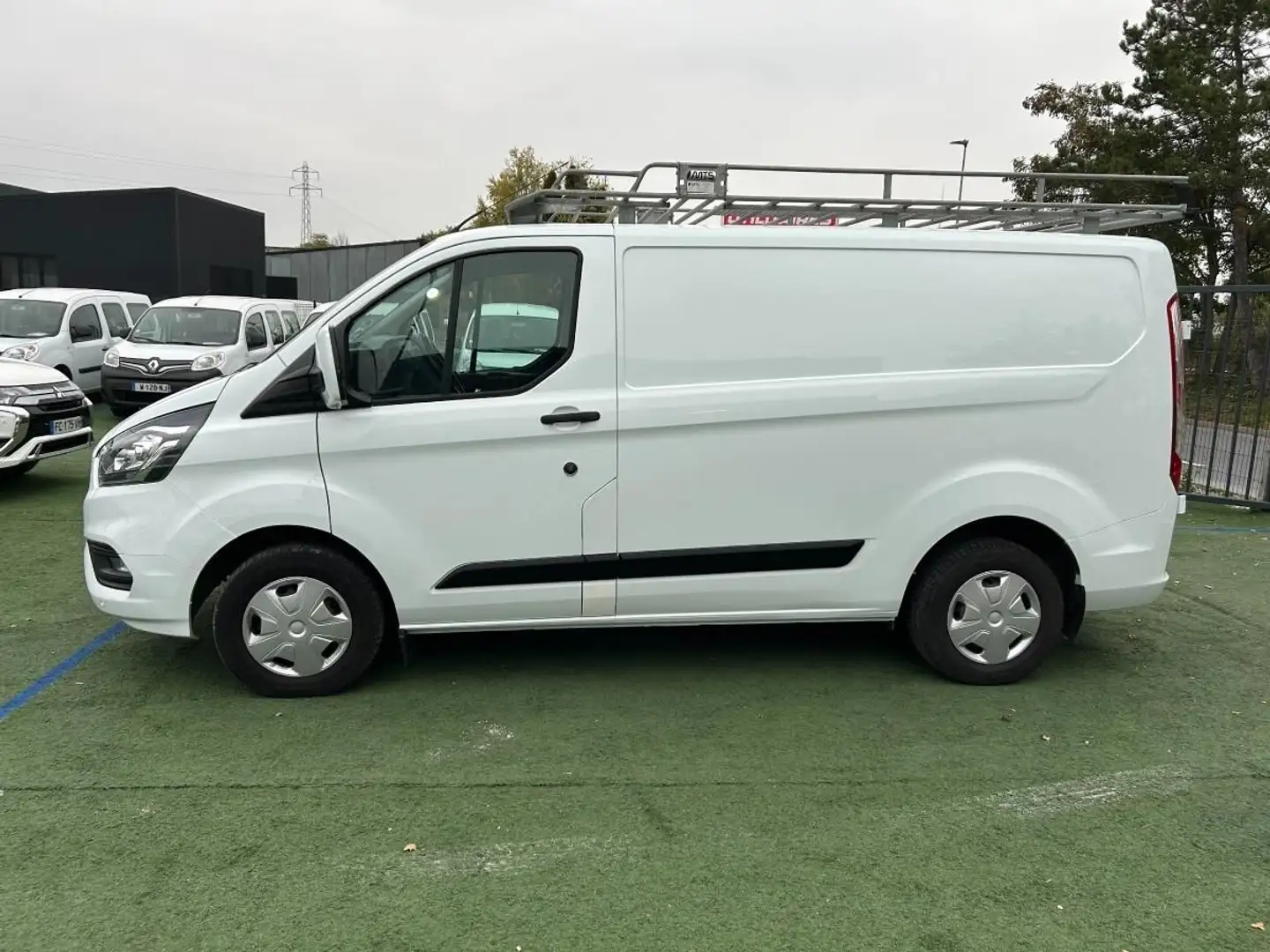Ford Transit CUSTOM 280 L1H1 (12.490 HT) 2.0 TDCi 105ch Trend Ecoblue Blanc - 2