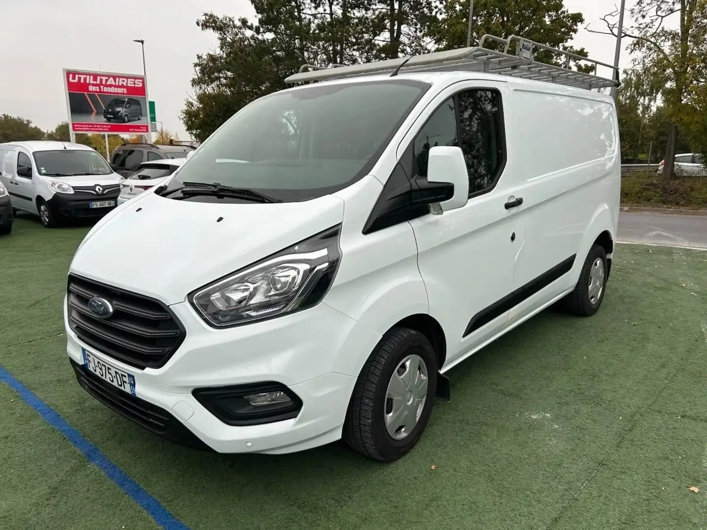 Ford Transit CUSTOM 280 L1H1 (12.490 HT) 2.0 TDCi 105ch Trend Ecoblue Blanc - 1