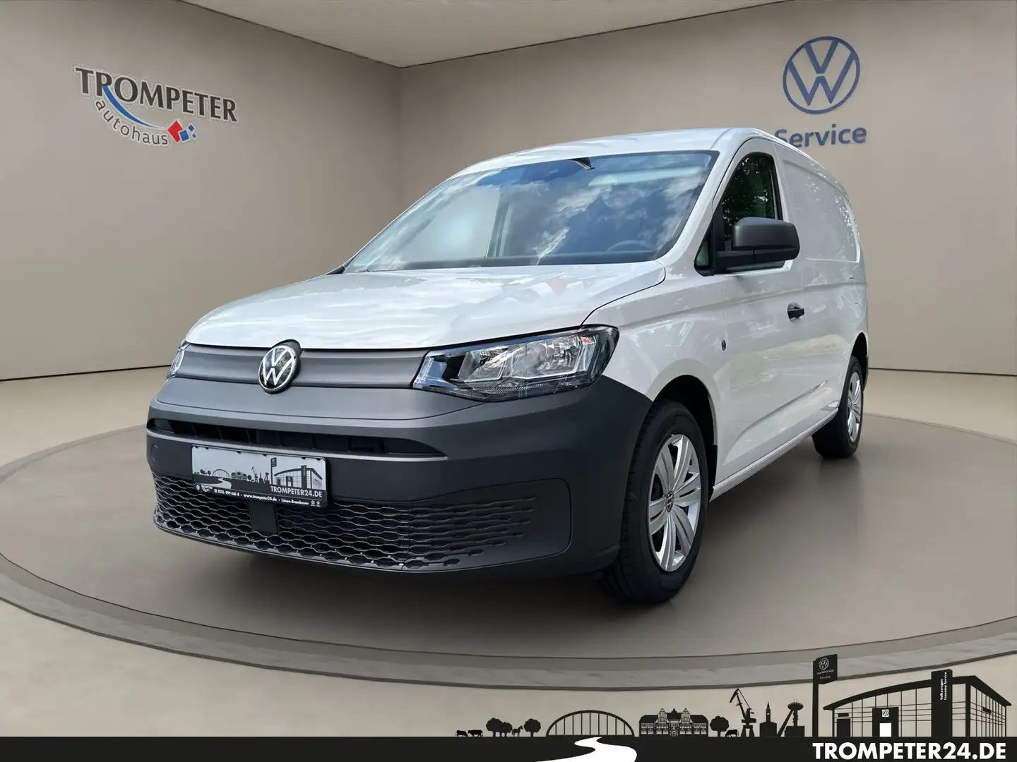 Volkswagen Caddy 2,0 TDI Maxi 75KW Weiß - 1