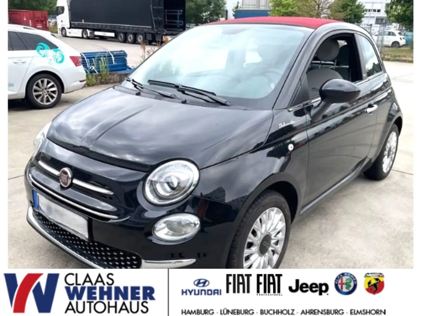 Fiat 500C DolceVita 1.0 Mild Hybrid EU6d  UConnect DAB Nero - 1