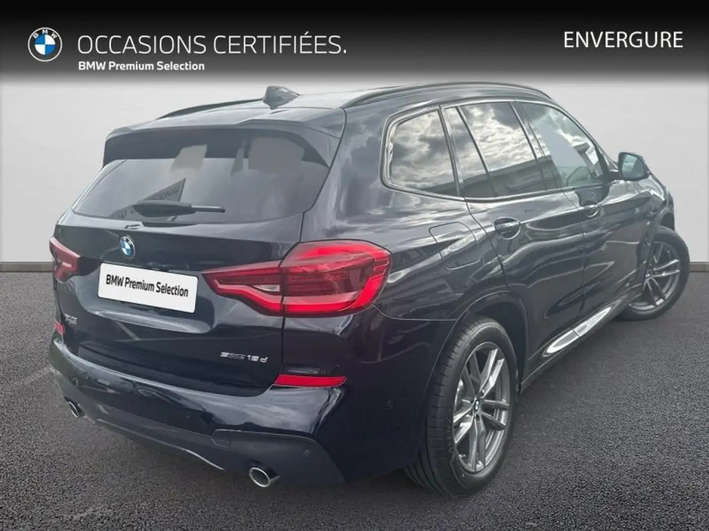 BMW X3 sDrive18d 150ch M Sport Zwart - 2