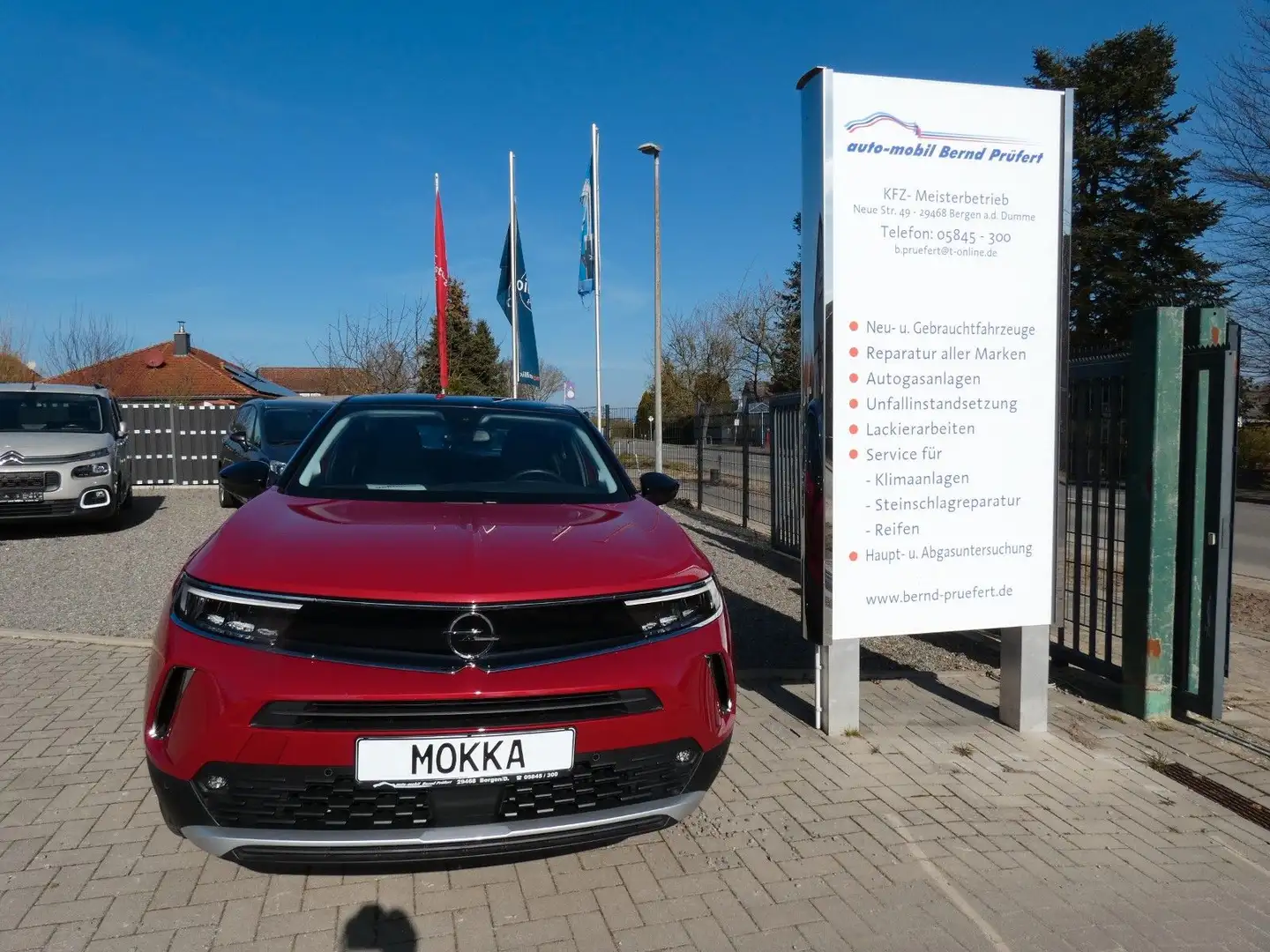 Opel Mokka 1.2 AT Elegance Klima LHZ  PDC Kamera Navi Rot - 1