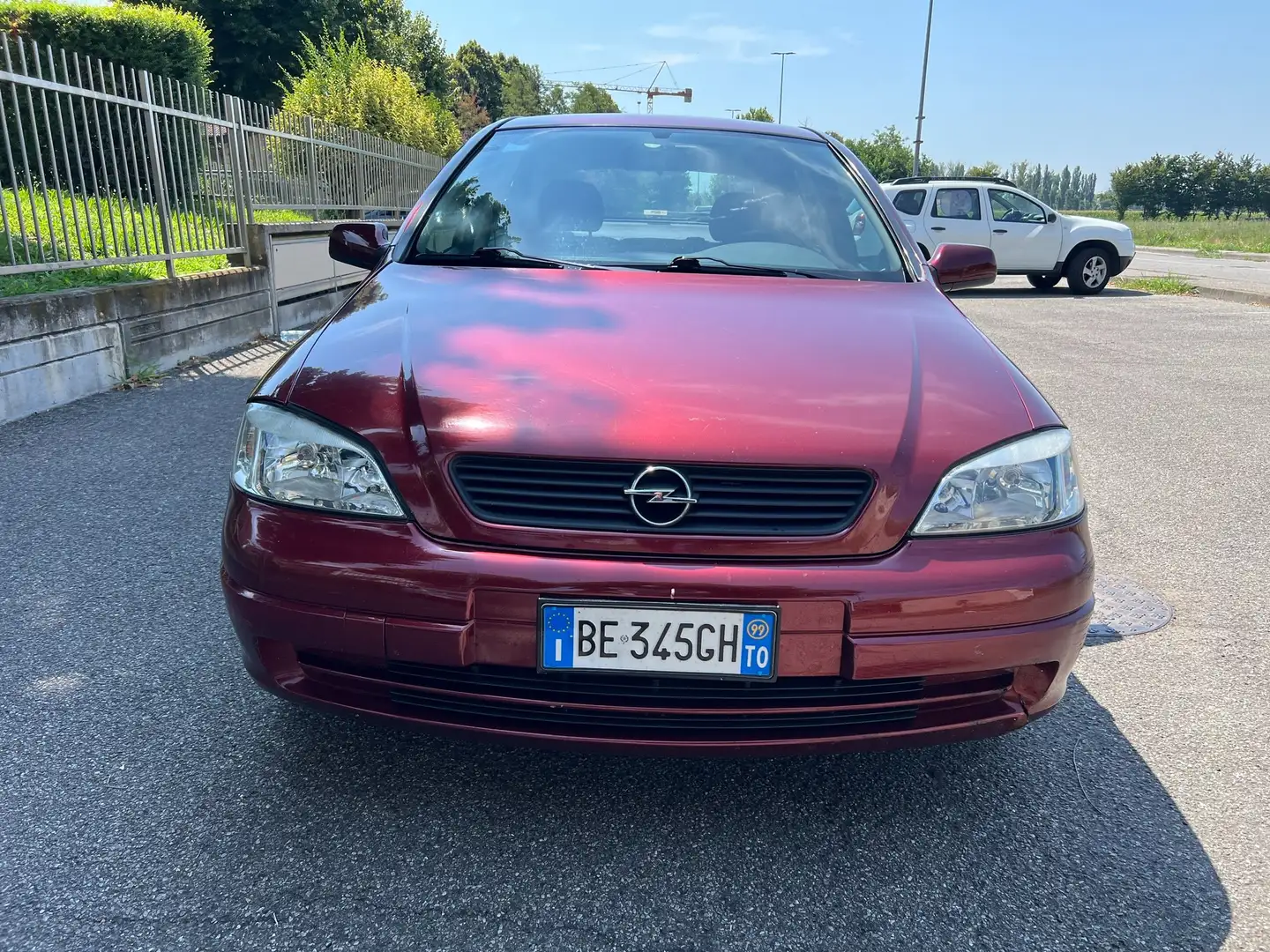 Opel Astra Astra 5p 1.4i 16v ok neopatentati Rosso - 2