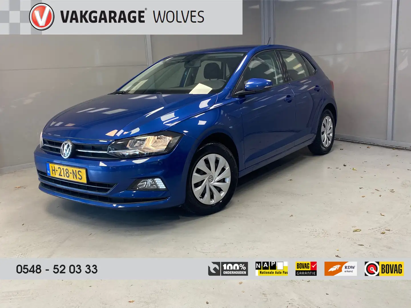 Volkswagen Polo 1.0 TSI Comfortline | AIRCO | CAR PLAY | ADAPT. CR Blauw - 1