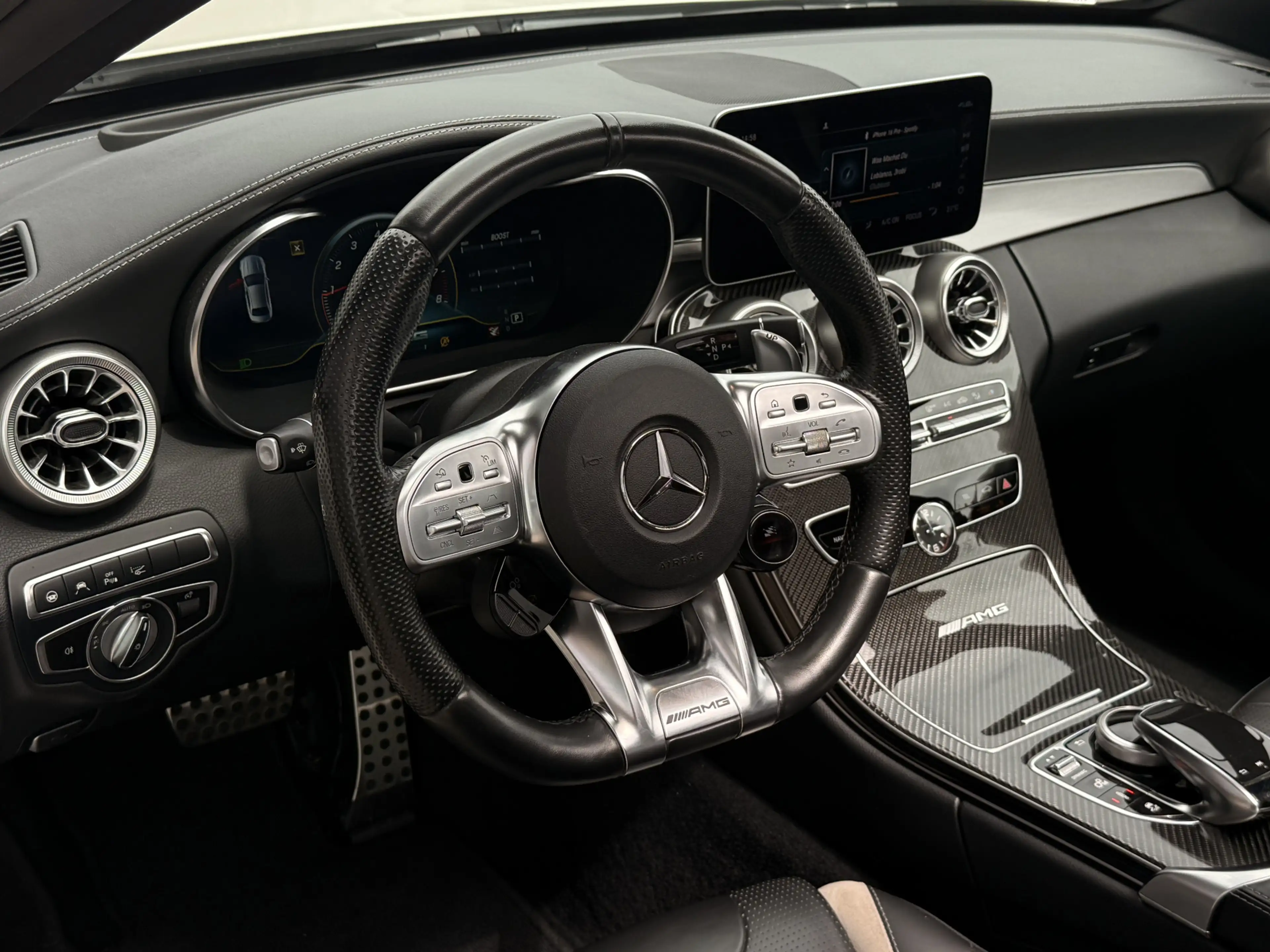 Mercedes-Benz C 63 AMG S Premium Plus Pack | Burmester | Pano | 360 | Led — photo 27
