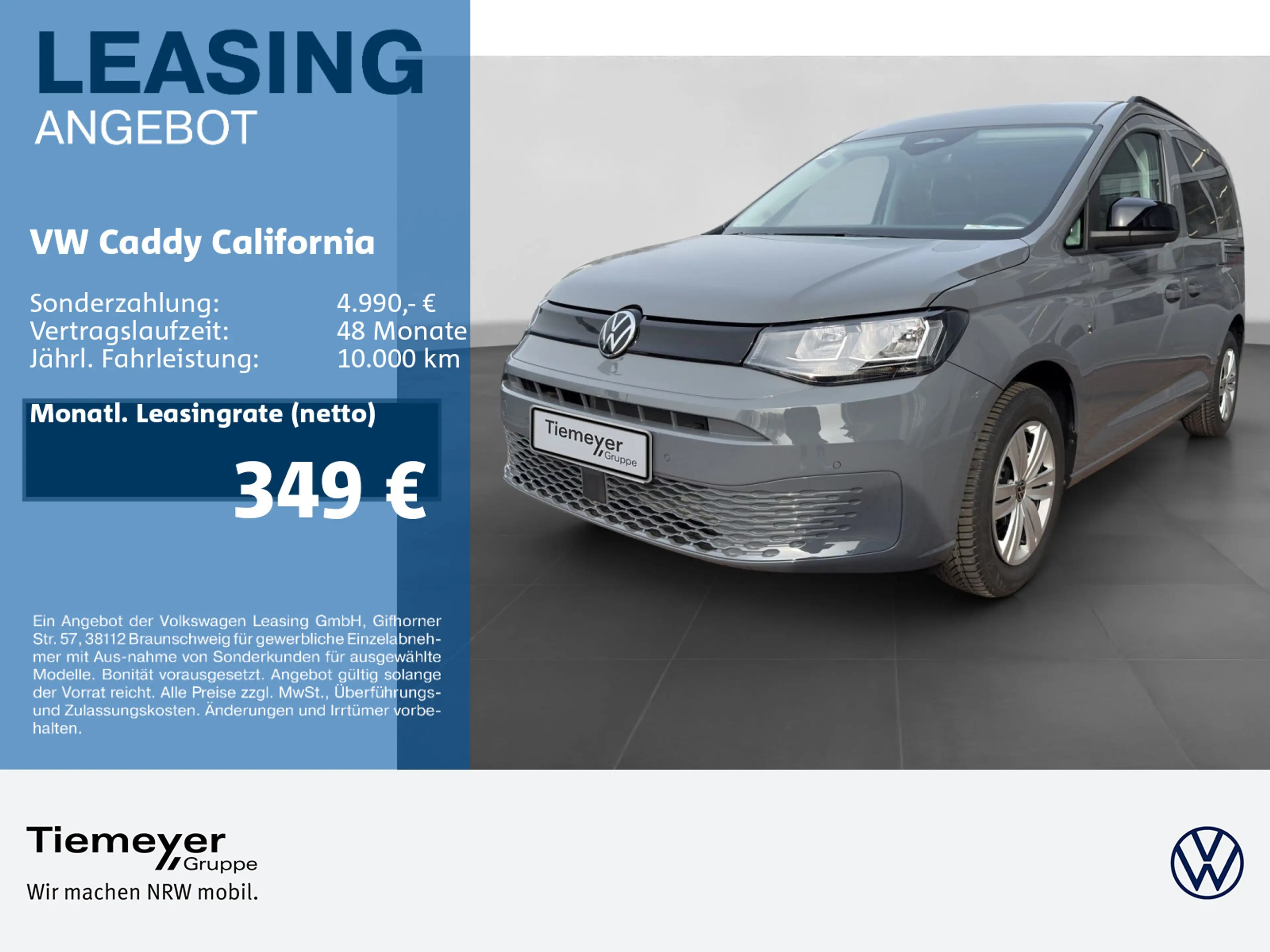 Volkswagen Caddy 1.5 TSI UPE 43.083€ GJR Klima P