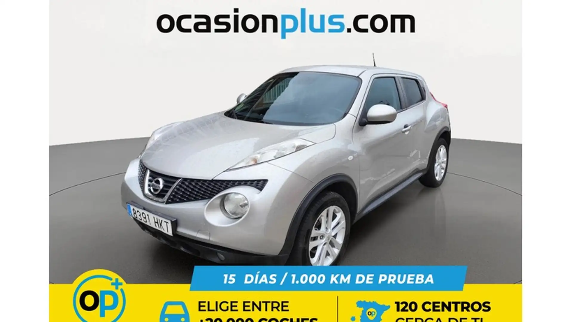 Nissan Juke 1.5dCi Tekna Premium Silber - 1