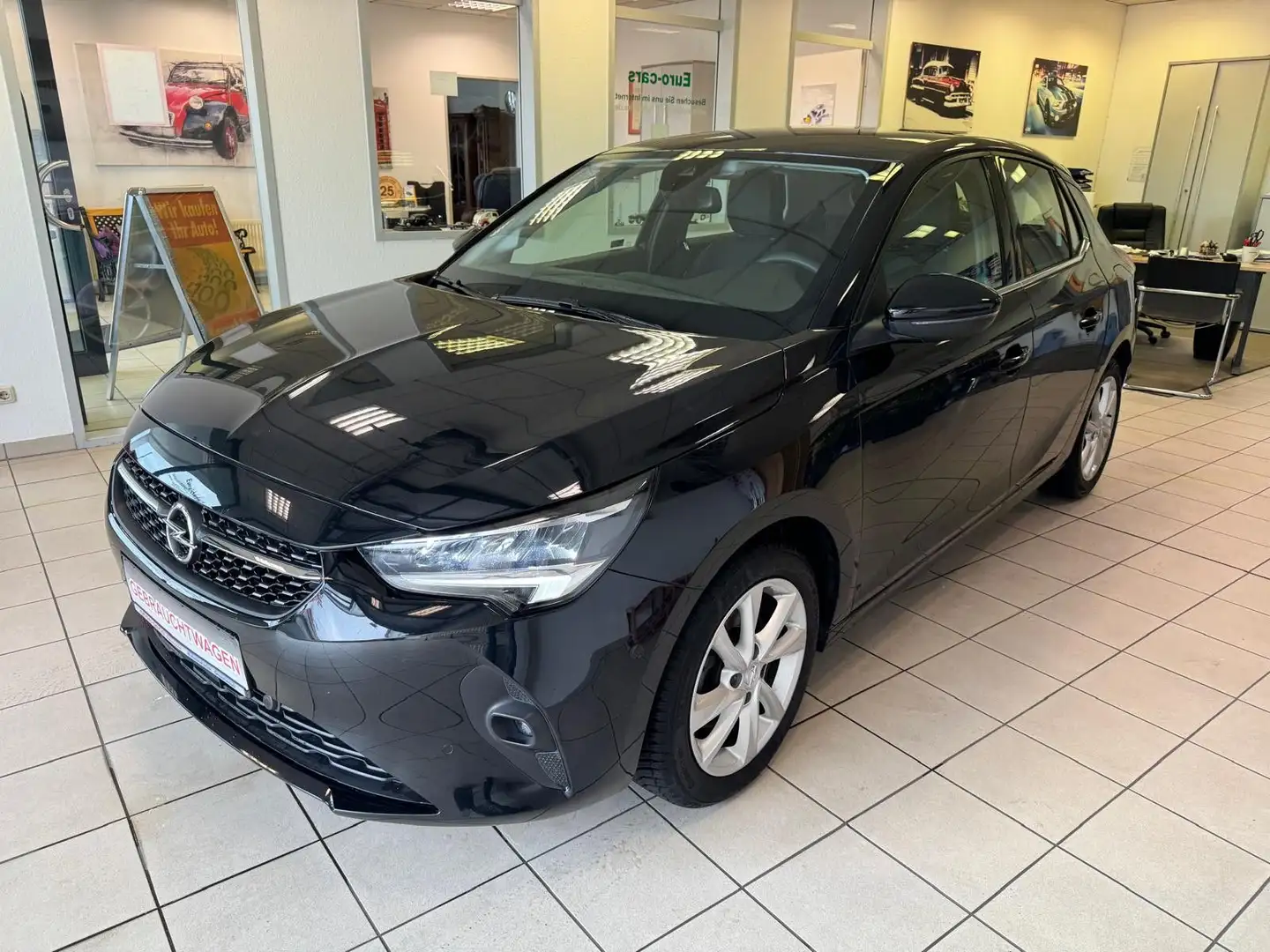 Opel Corsa F Elegance /1.HAND/NAVI/KLIMA/KAMERA Schwarz - 1