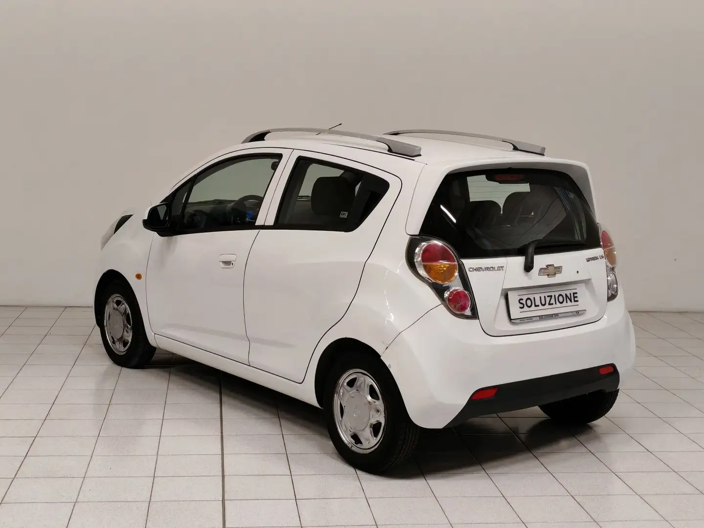 Chevrolet Spark Spark 1.0 LS NEOPATENTATI OK  BENZ / GPL Bianco - 2