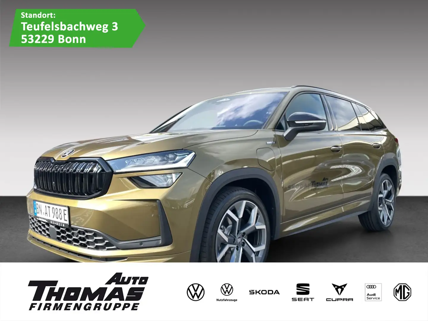 Skoda Kodiaq Sportline 1.5 TSI DSG iV NAVI AHK ACC Gold - 1