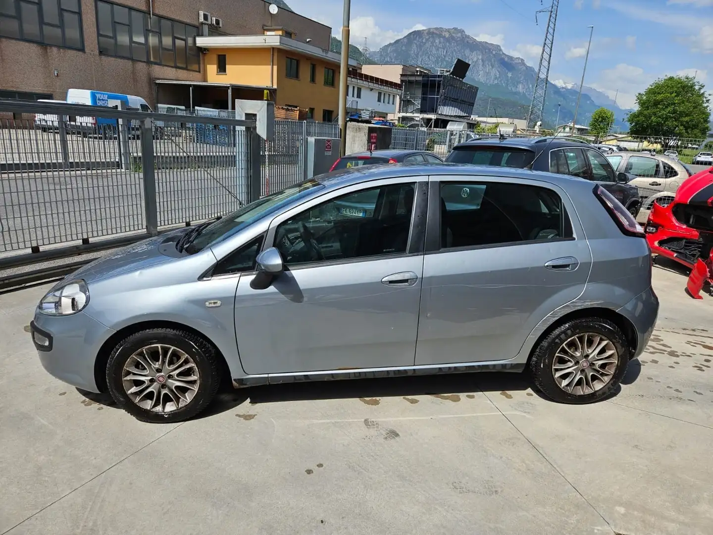 Fiat Punto Evo 5p 1.3 mjt SOLO. COMMERCIANTI.  GRANDINATA Grey - 2