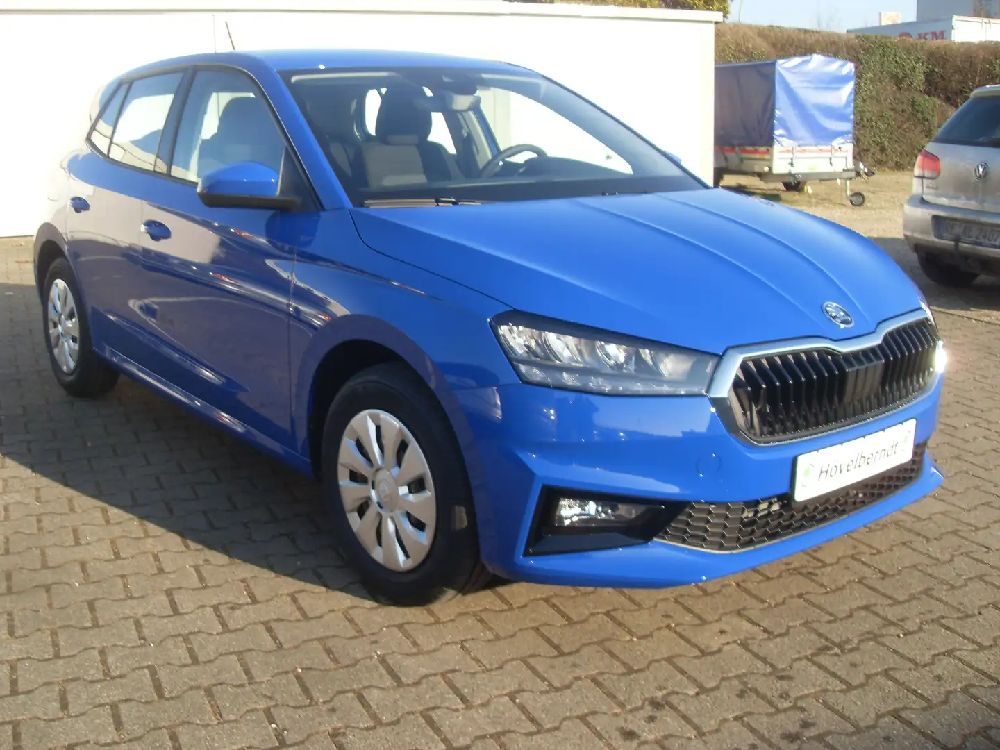 Skoda Fabia 1,0 TSI Selection Blau - 2