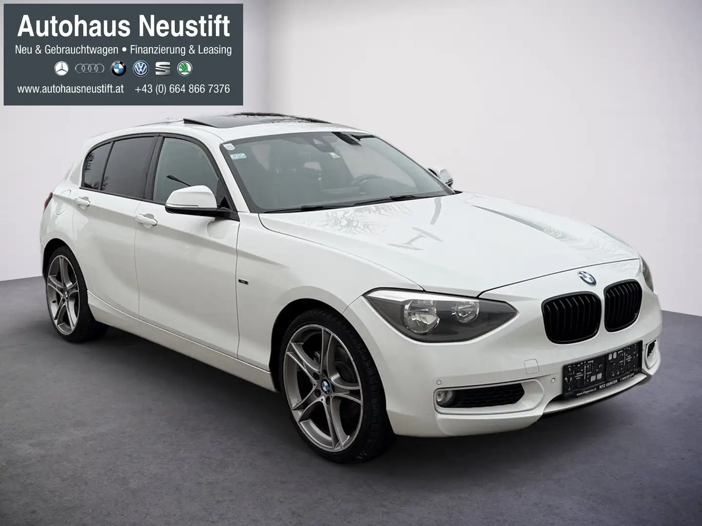 BMW 120 120 d Weiß - 2