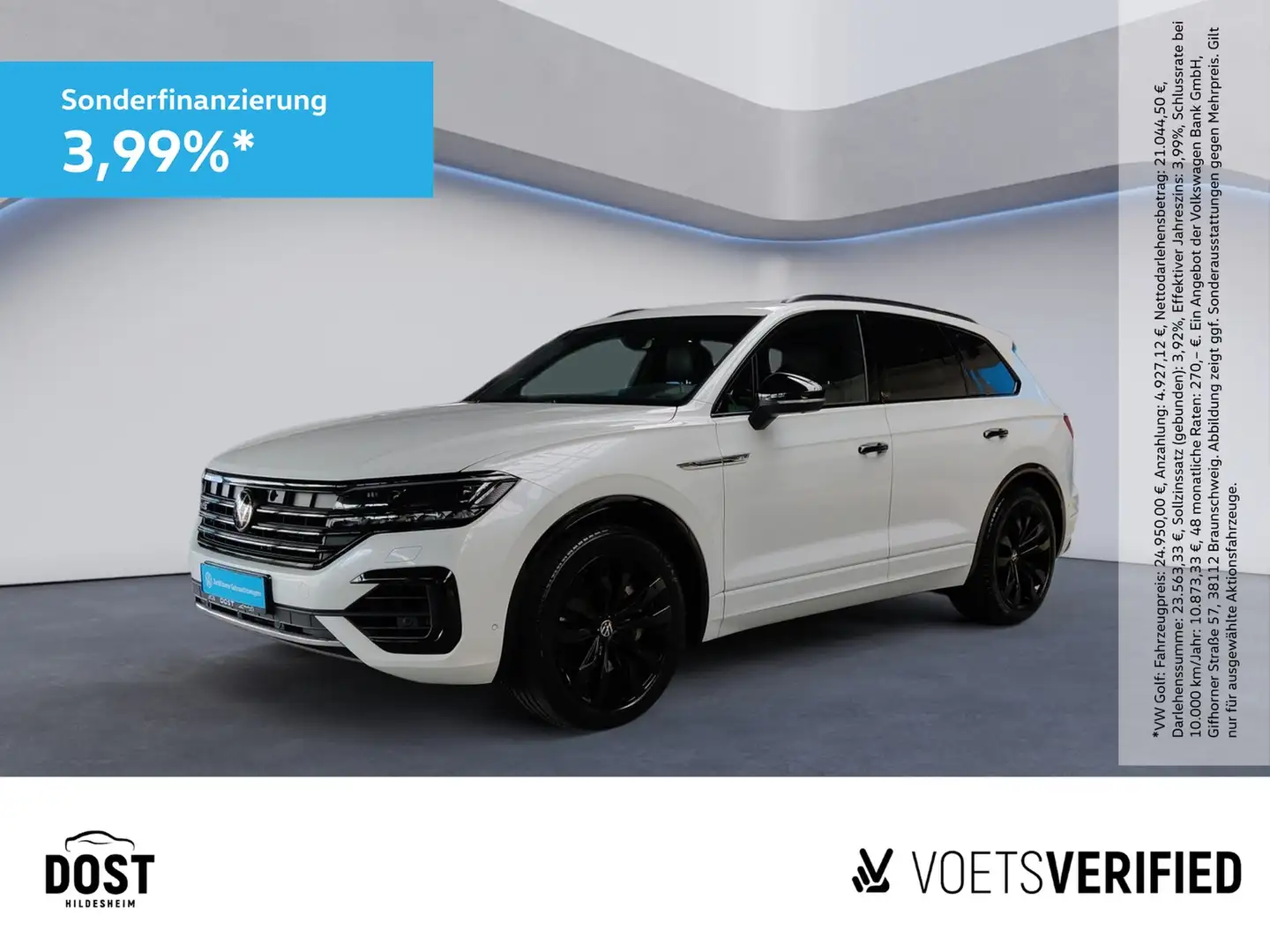 Volkswagen Touareg 4.0 V8 TDI LAST EDITION 146 von 400 Weiß - 1