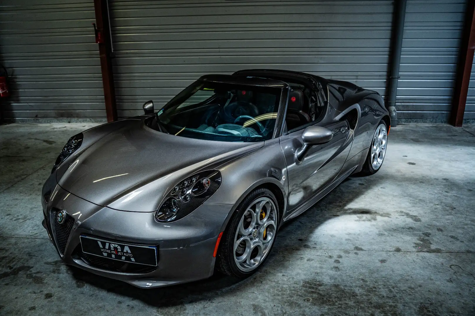 Alfa Romeo 4C SPIDER 1750 TBi 240cv - Full Carbon Gris - 1