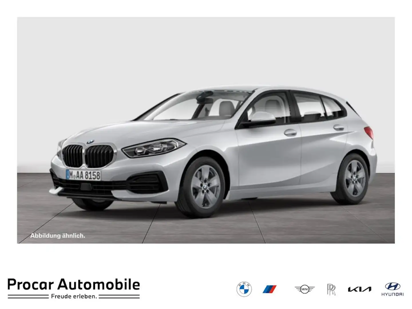 BMW 118 i ADVANTAGE+DAB+TEMPO+LIMA+SHZ+UVM. Weiß - 1