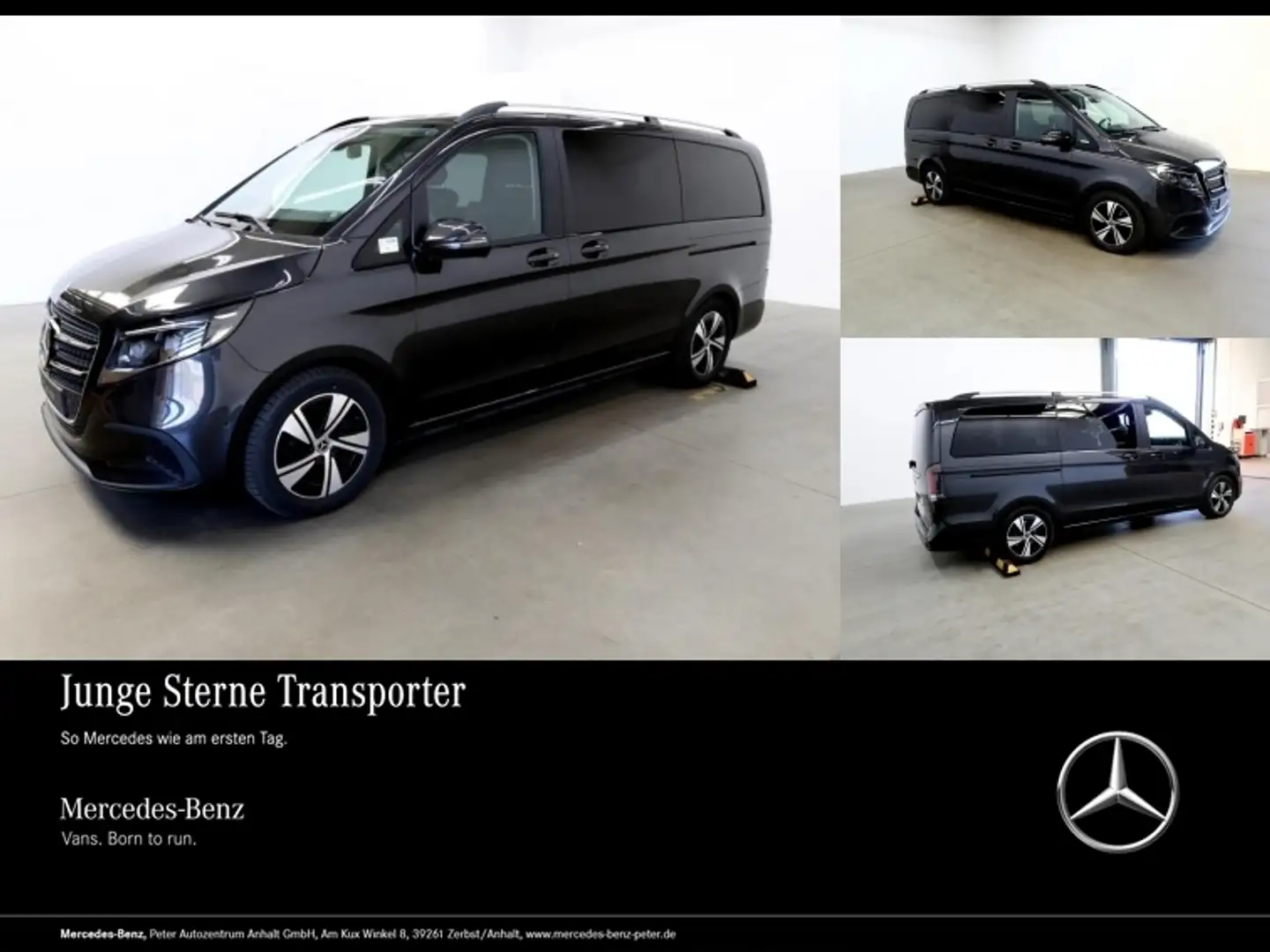 Mercedes-Benz V 220 d STYLE Lang Distronic/Easy-P./MultiBeam Gris - 1