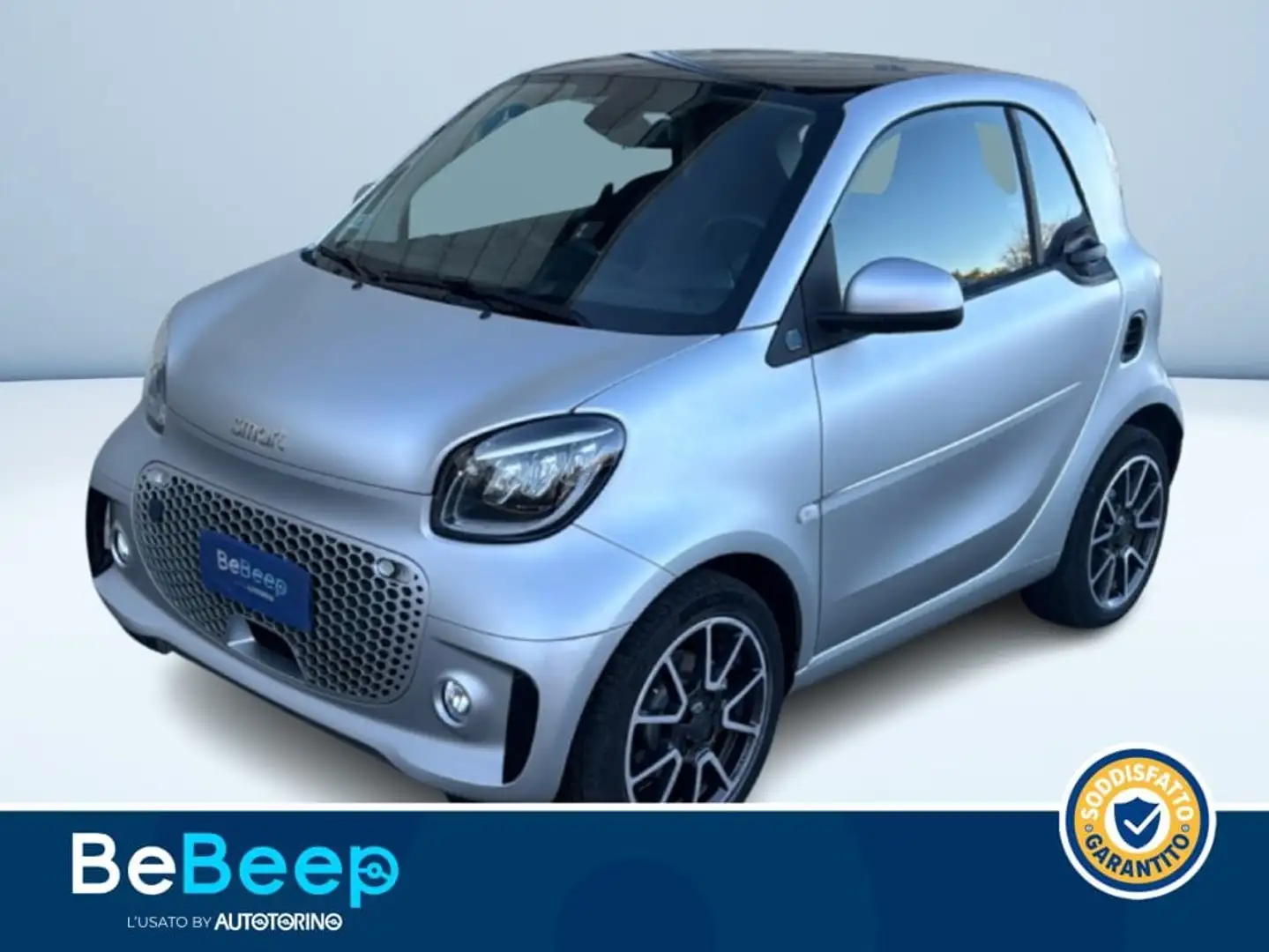 smart forTwo EQ MATTRUNNER 22KW Argent - 1