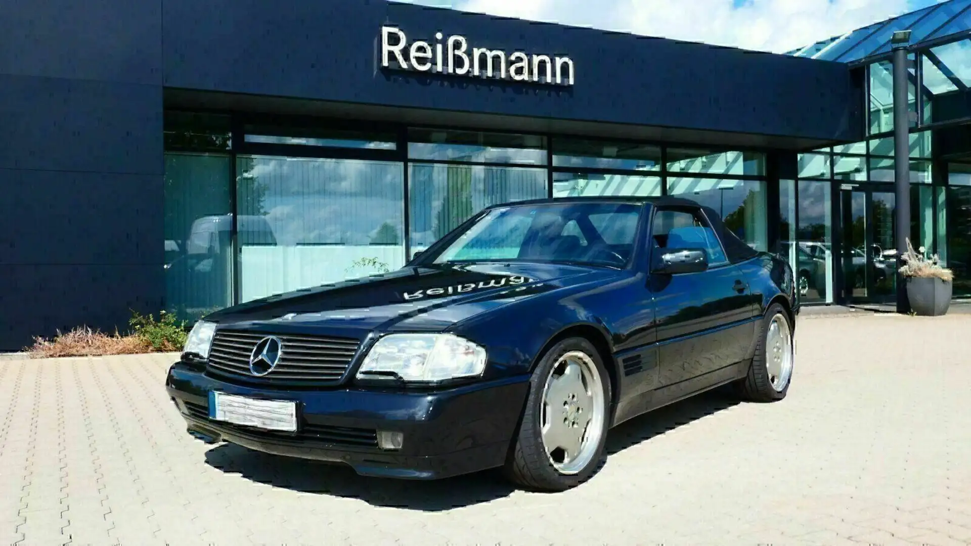 Mercedes-Benz SL 500 500 SL H- Kennzeichen/ Gutachten, Klima, 2+2 Sit Blau - 1