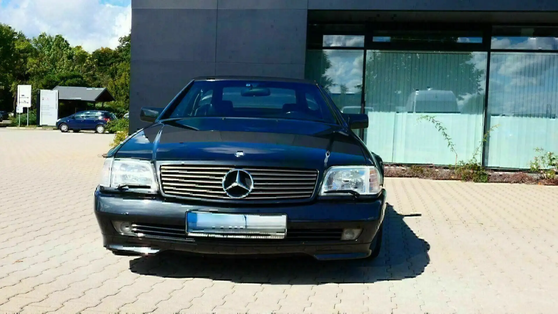 Mercedes-Benz SL 500 500 SL H- Kennzeichen/ Gutachten, Klima, 2+2 Sit Bleu - 2