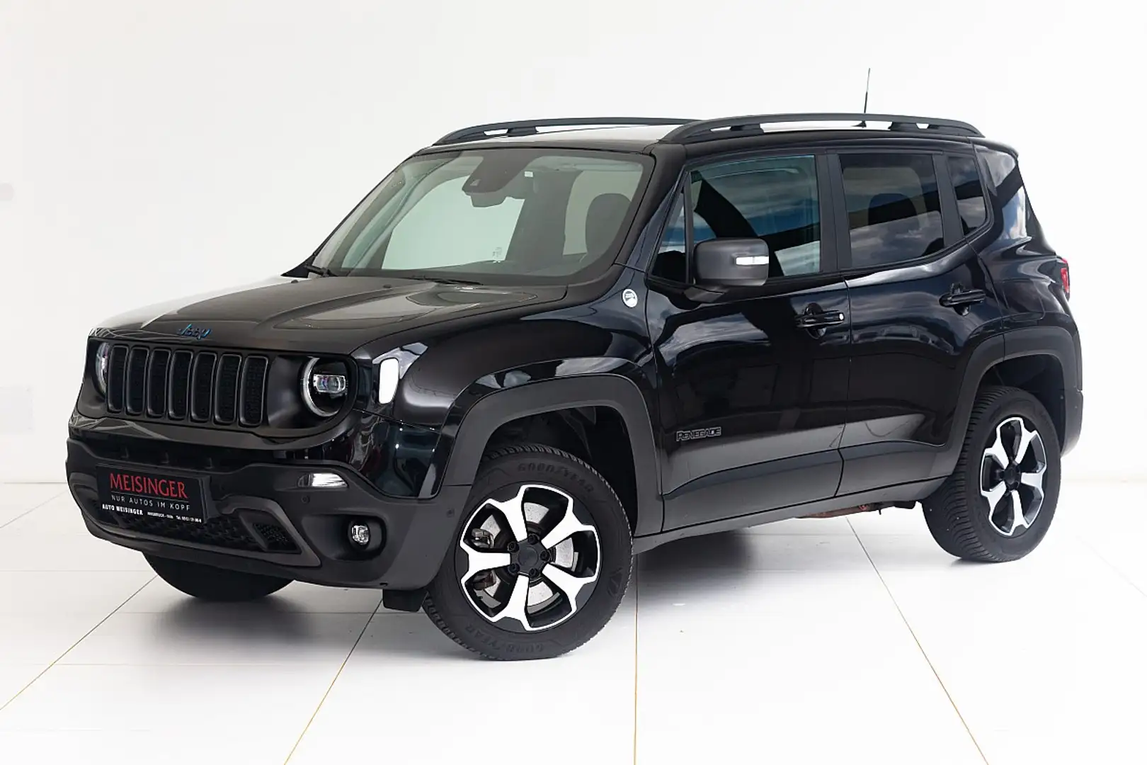 Jeep Renegade 1.3 PHEV AT 4xe Trailhawk Noir - 1