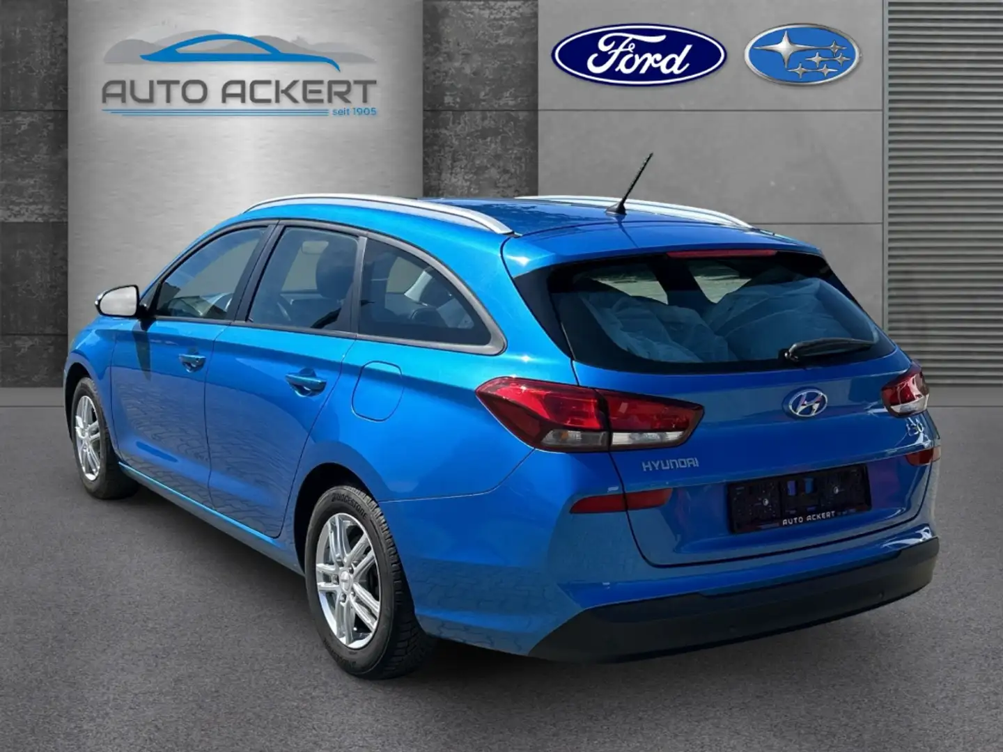 Hyundai i30 CW Select 1.0 T-GDI*Tempom.Bluet.WR PDC NS Azul - 2