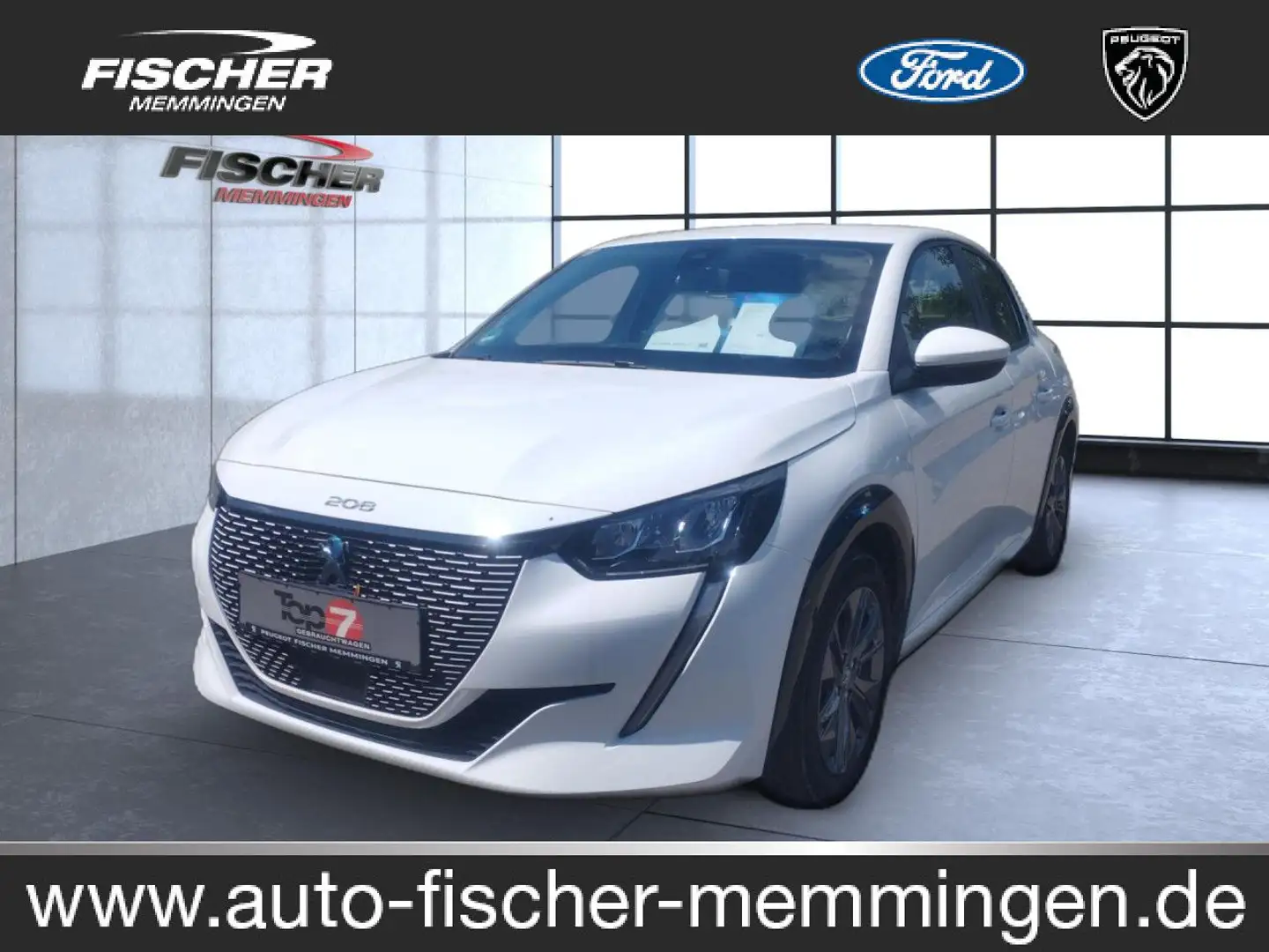 Peugeot 208 e- Active Pack Bluetooth LED Klima el. Fenster Wit - 1