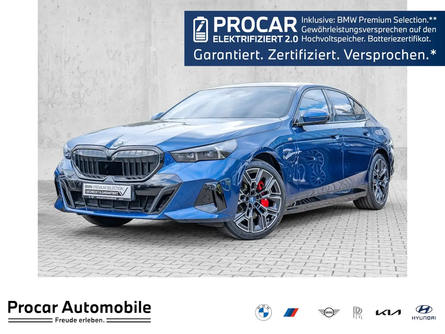 BMW 550 e xDrive M Sport HUD PANO ACC AHK 360°KAM LM Azul - 1