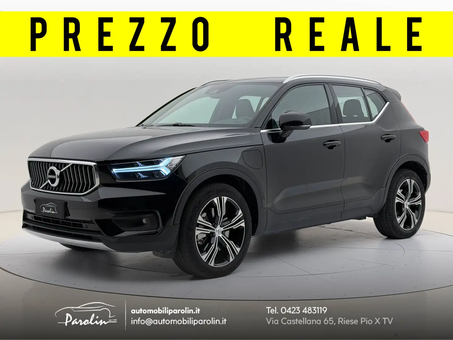 Volvo XC40 1.5 t4 phev Inscription Pelle-19'' Prezzo REALE Negro - 1