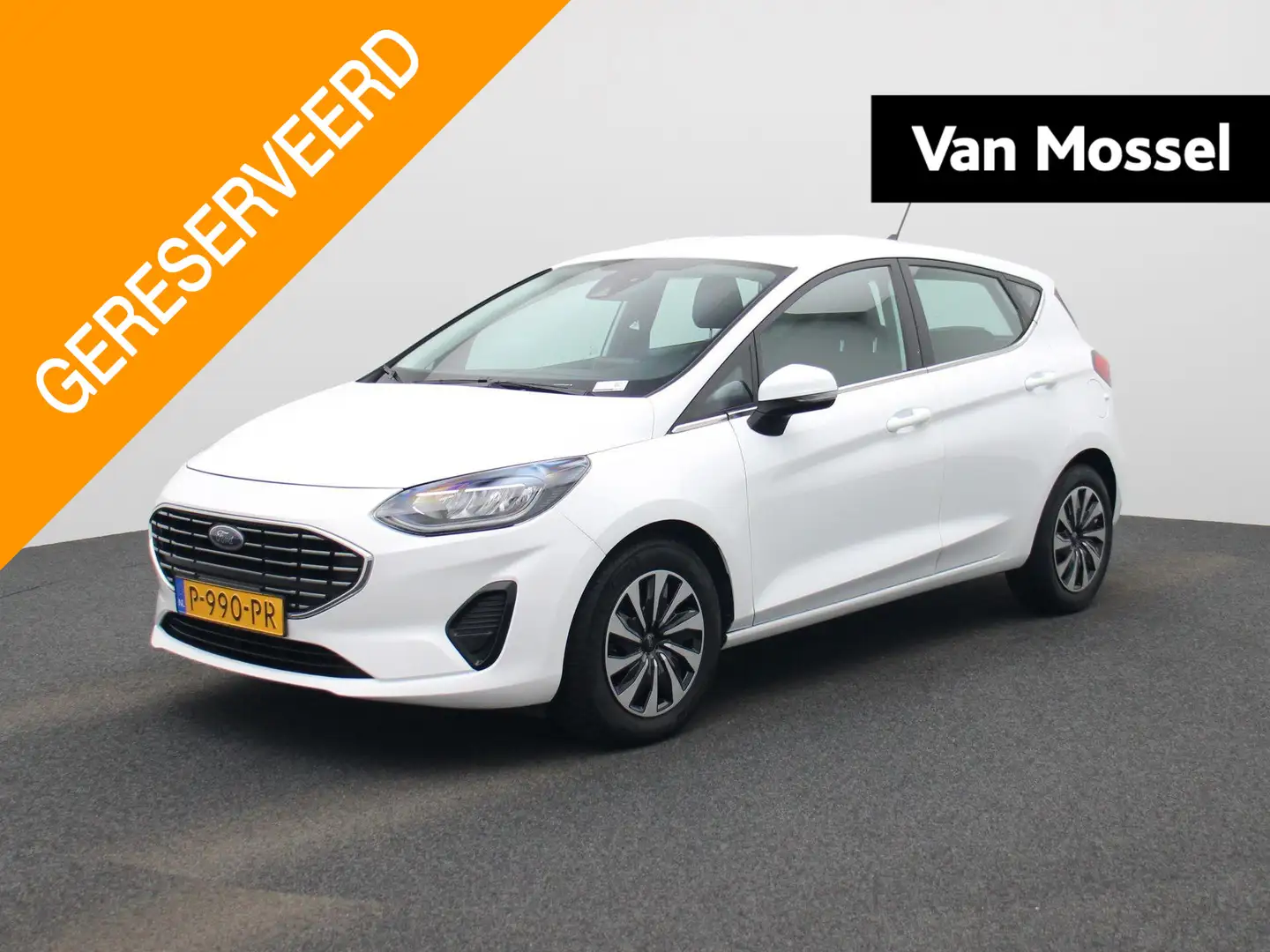 Ford Fiesta 1.0 EcoBoost Hybrid Titanium Blanc - 1