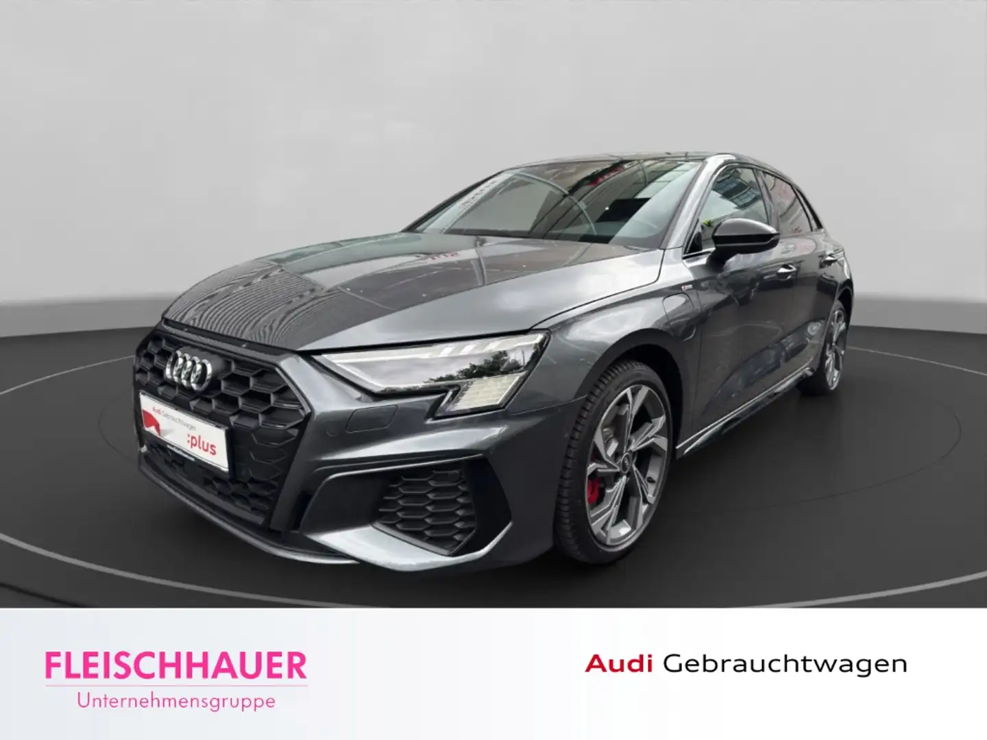 Audi A3 Sportback S line 45 TFSI e MATRIX+NAVI+RFK+CARPLAY Grau - 1