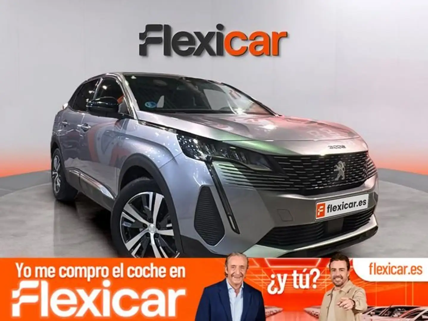 Peugeot 3008 1.2 100KW Allure eDCS6 Gris - 1