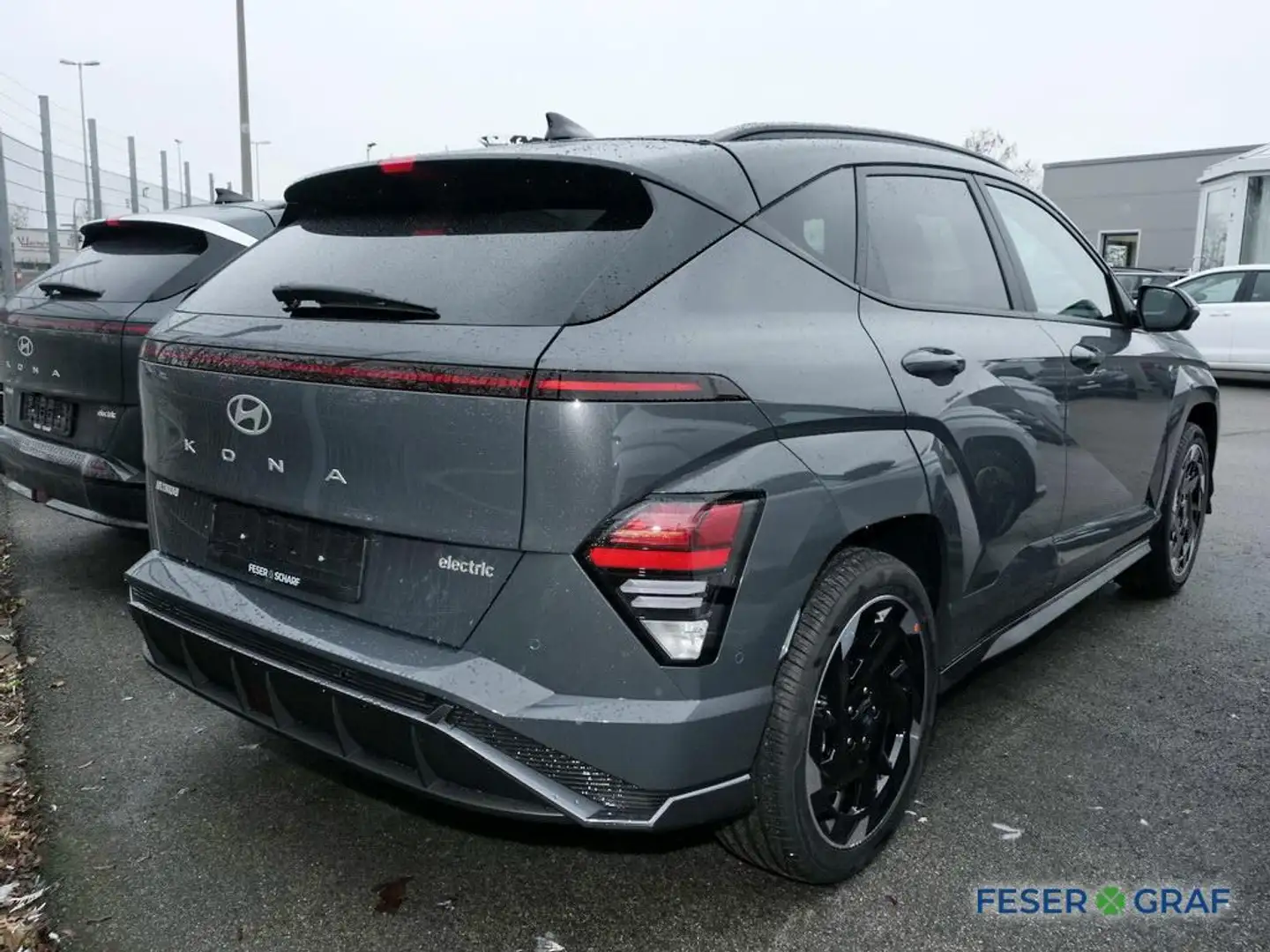 Hyundai KONA N-LINE X NAVI KAMERA LED SHZ LHZ BOSE Grau - 2