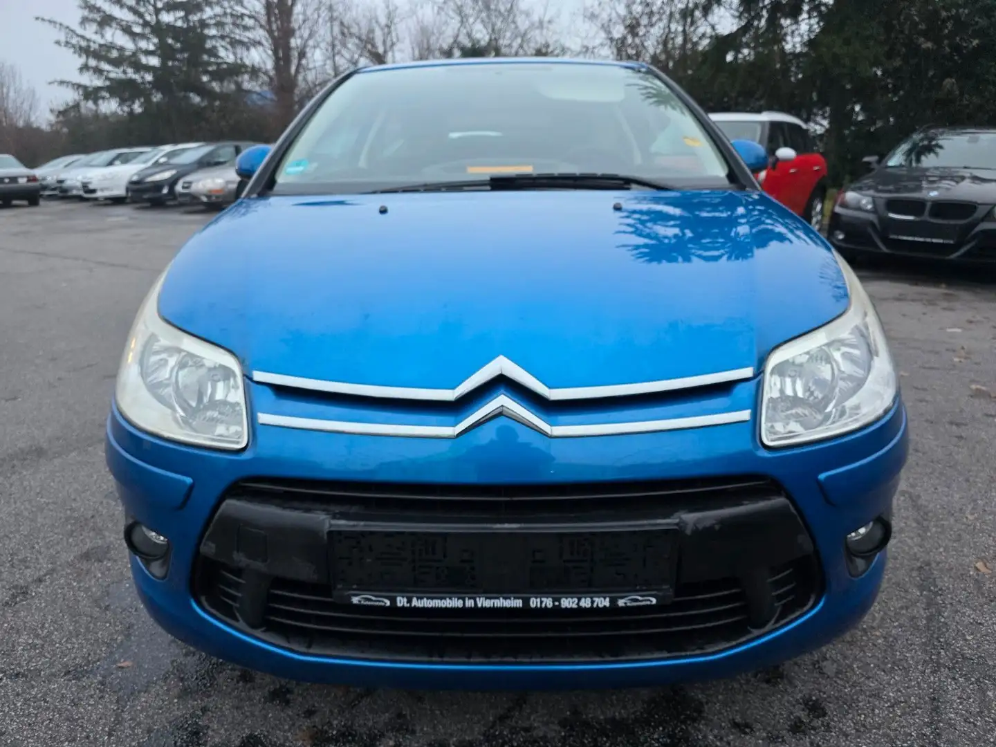 Citroen C4 1.6 VTI 120 VTR/ Tüv-Neu/Klima/8 Fach Blau - 2