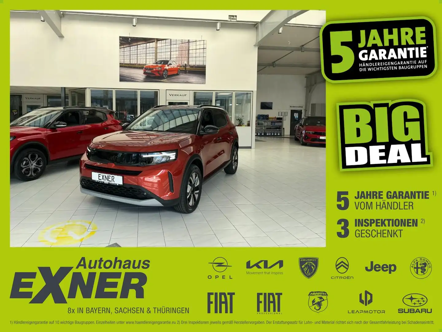 Opel Frontera Electric GS Lenkrad-, Sitzheizung vorne Orange - 1