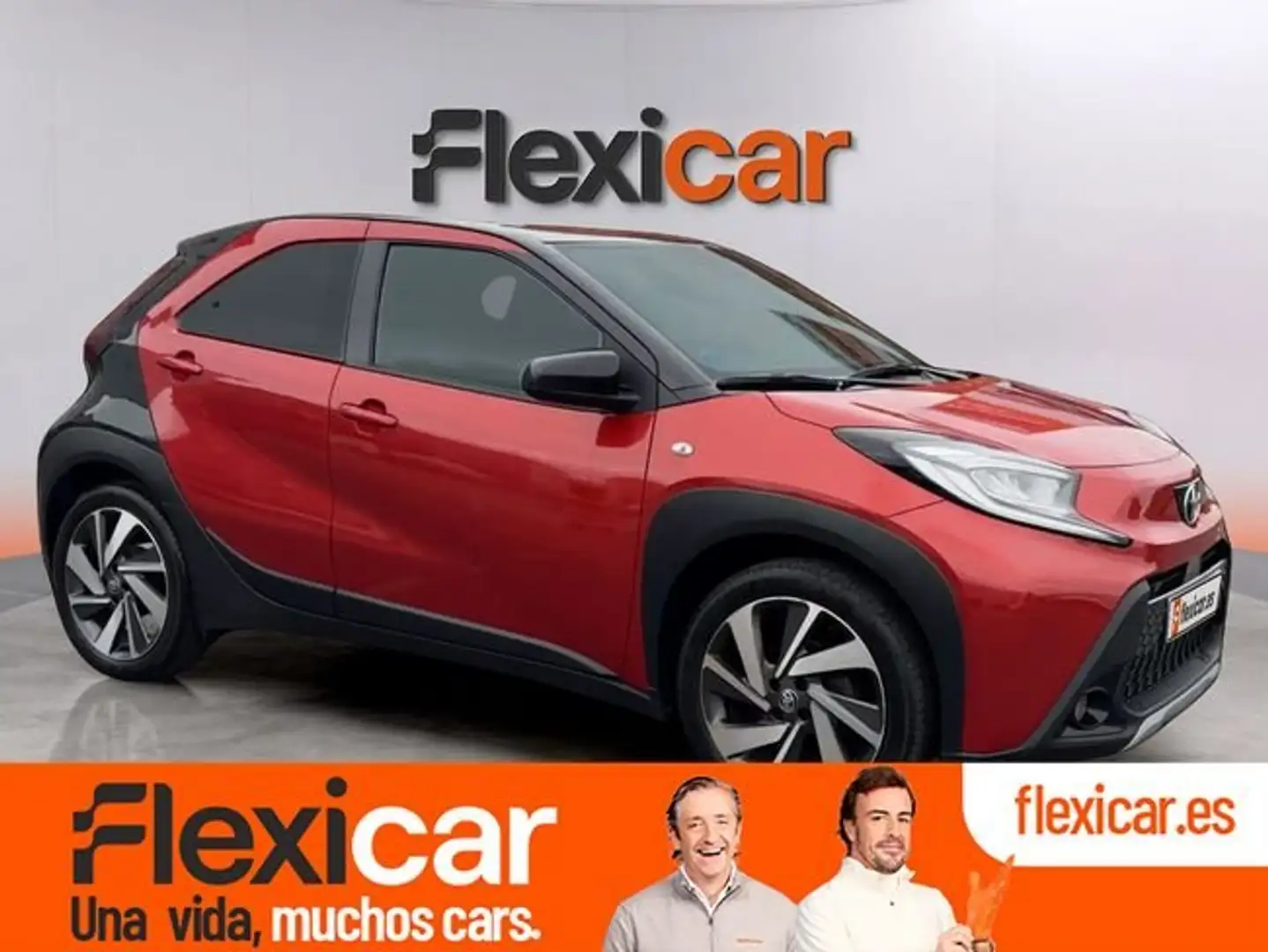 Toyota Aygo 1.0 VVT-I 72CV Play Rojo - 1