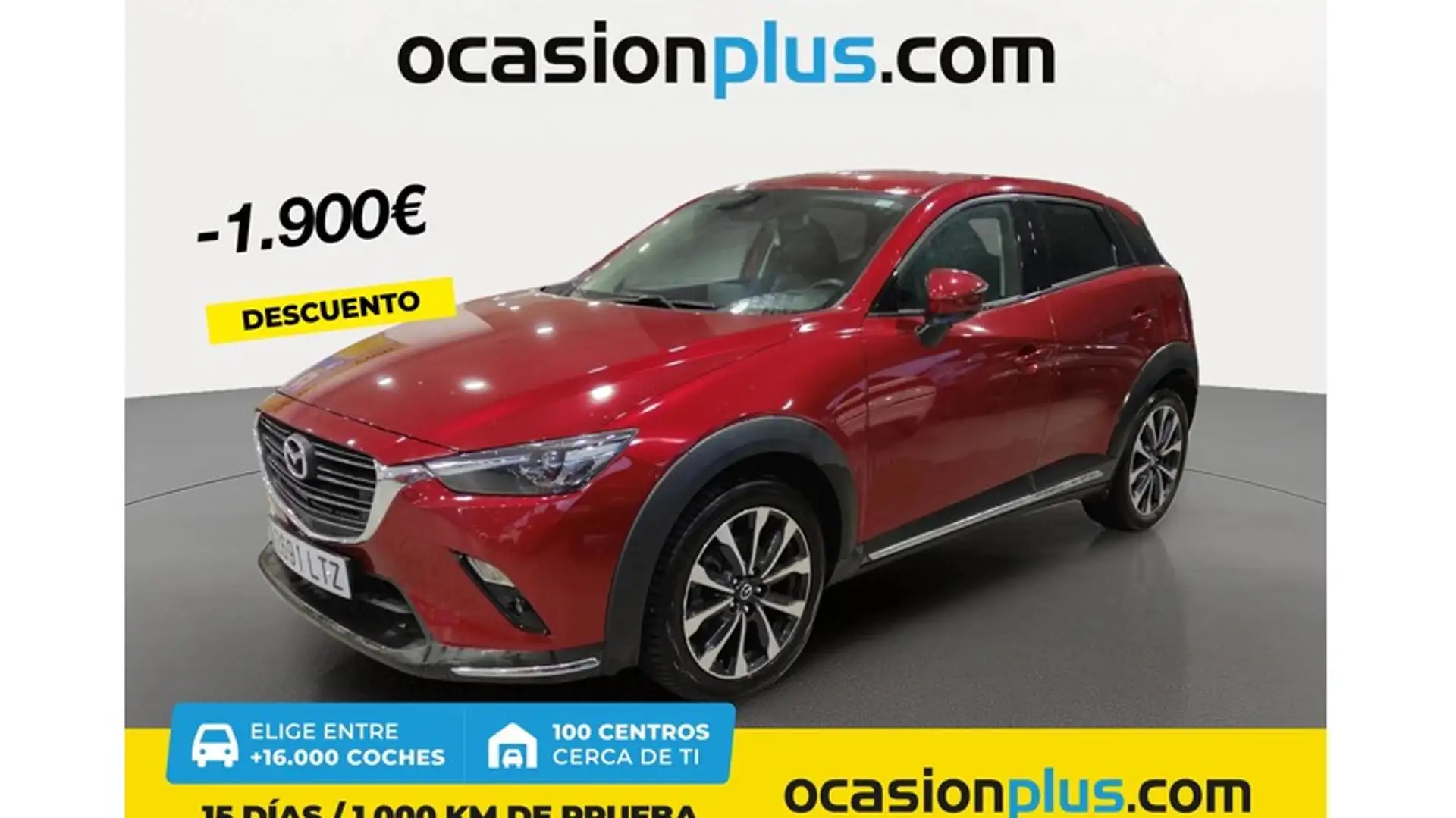Mazda CX-3 2.0 Skyactiv-G Zenith 2WD 89kW Rojo - 1