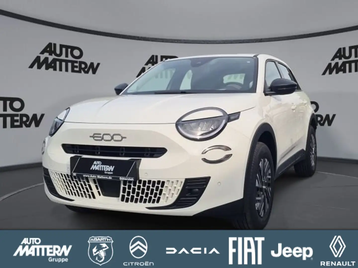 Fiat 600 1.2 Mild-Hybrid Sonderedition Blanc - 1