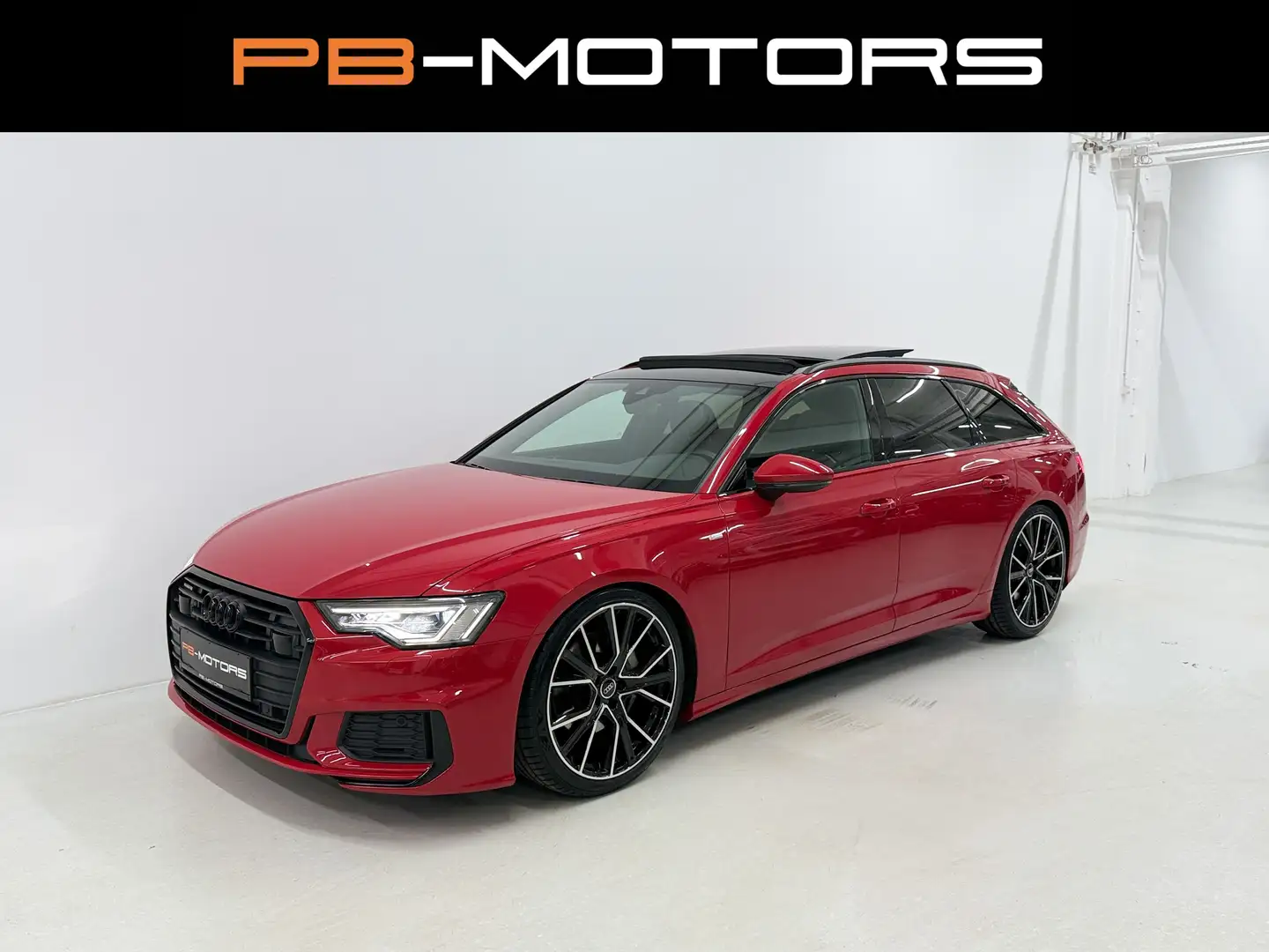 Audi A6 45 TDI Quattro S-Line S6 Look 21" LUFT PANO Assist Rosso - 1