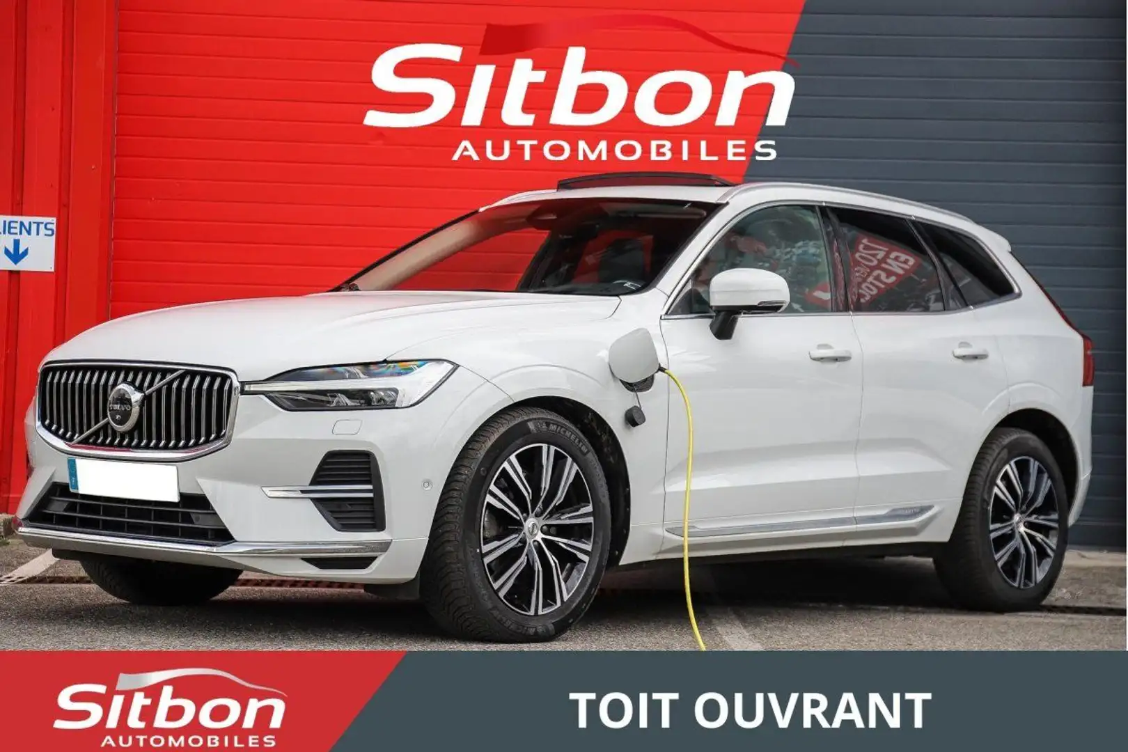 Volvo XC60 T6 AWD 398 Recharge 253%2B145 BVA Geartronic Inscr Blanc - 1