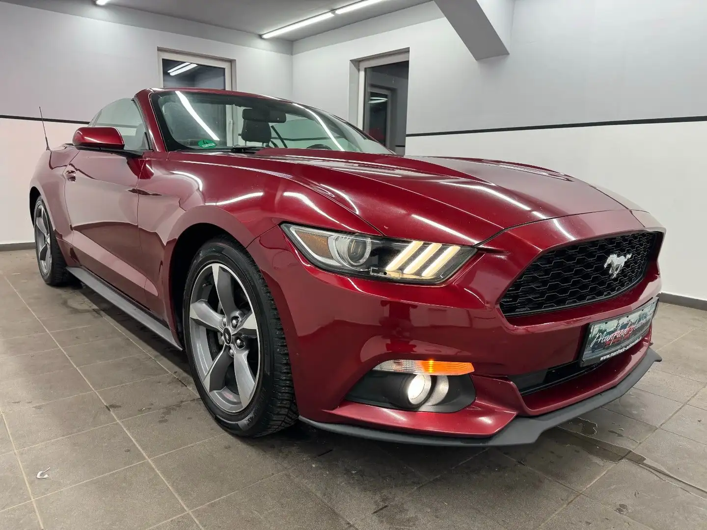 Ford Mustang 3.7 V6 Cabrio/Tüv Neu/R.Kam/Keyless/TOP Rojo - 2