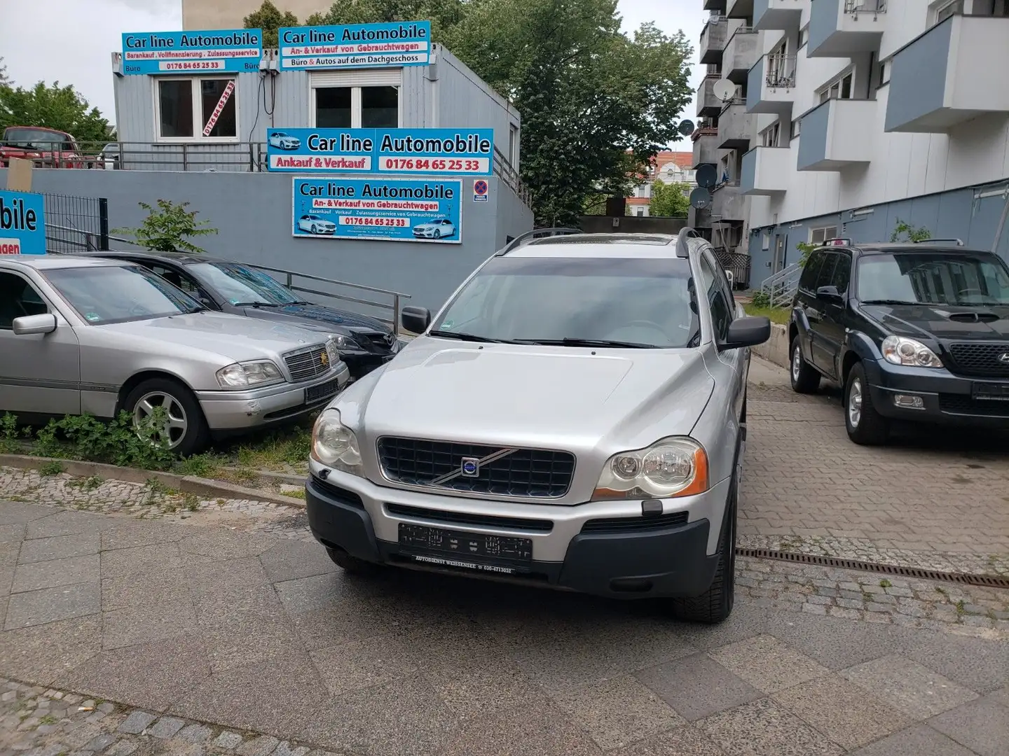 Volvo XC90 XC90 D5 Momentum/TÜV NEU/Garantie 24 Plateado - 1