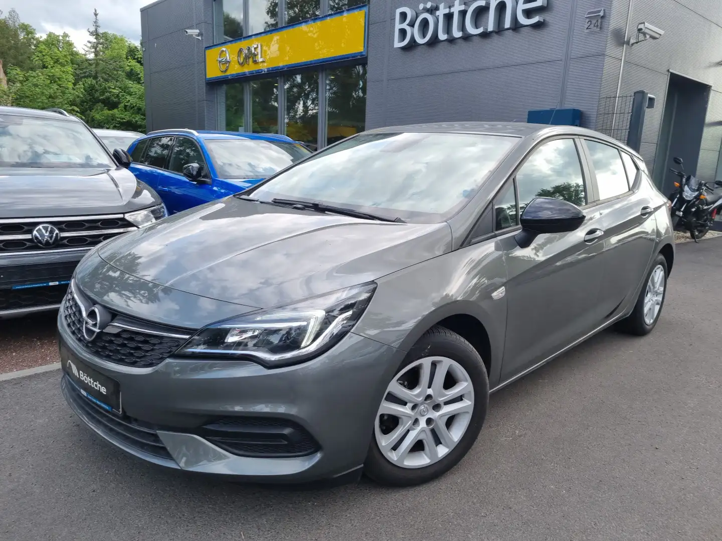 Opel Astra K 1.2 Edition LED/SHZ/PDC/DAB/Klima-AT Grigio - 2