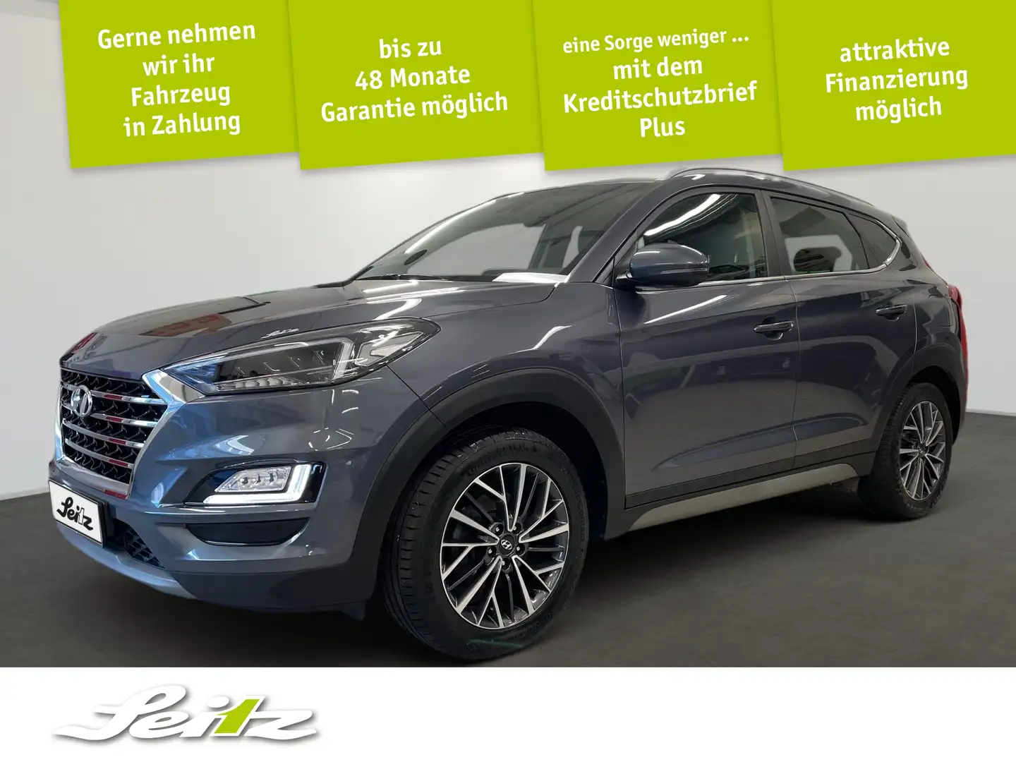 Hyundai TUCSON 1.6 TGDI 4WD Style *LED*KAMERA*NAVI*SITZH* Grigio - 1