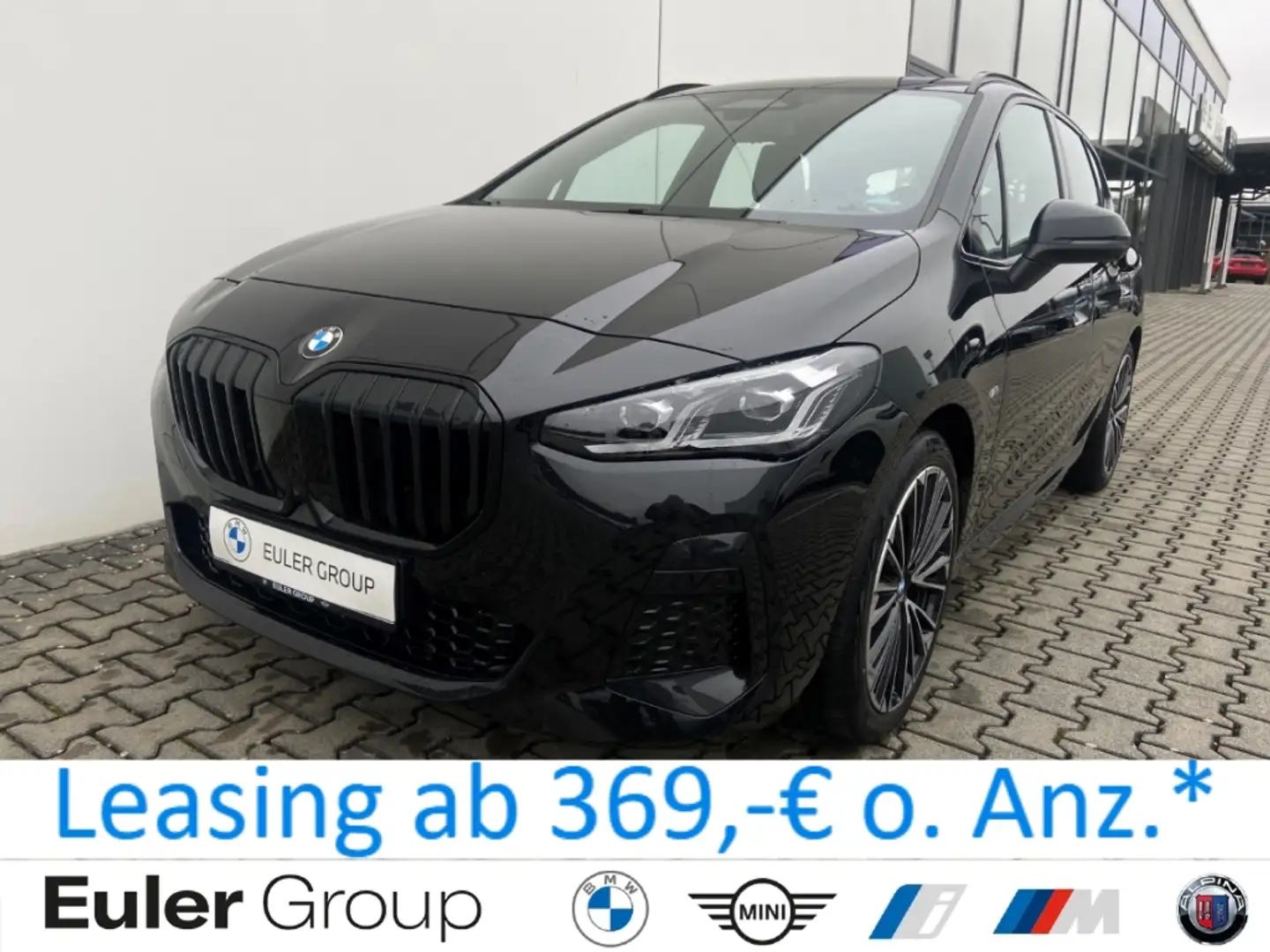 BMW 223 Active Tourer xDrive M Sport 19'' AHK Pano H/K HUD Schwarz - 1